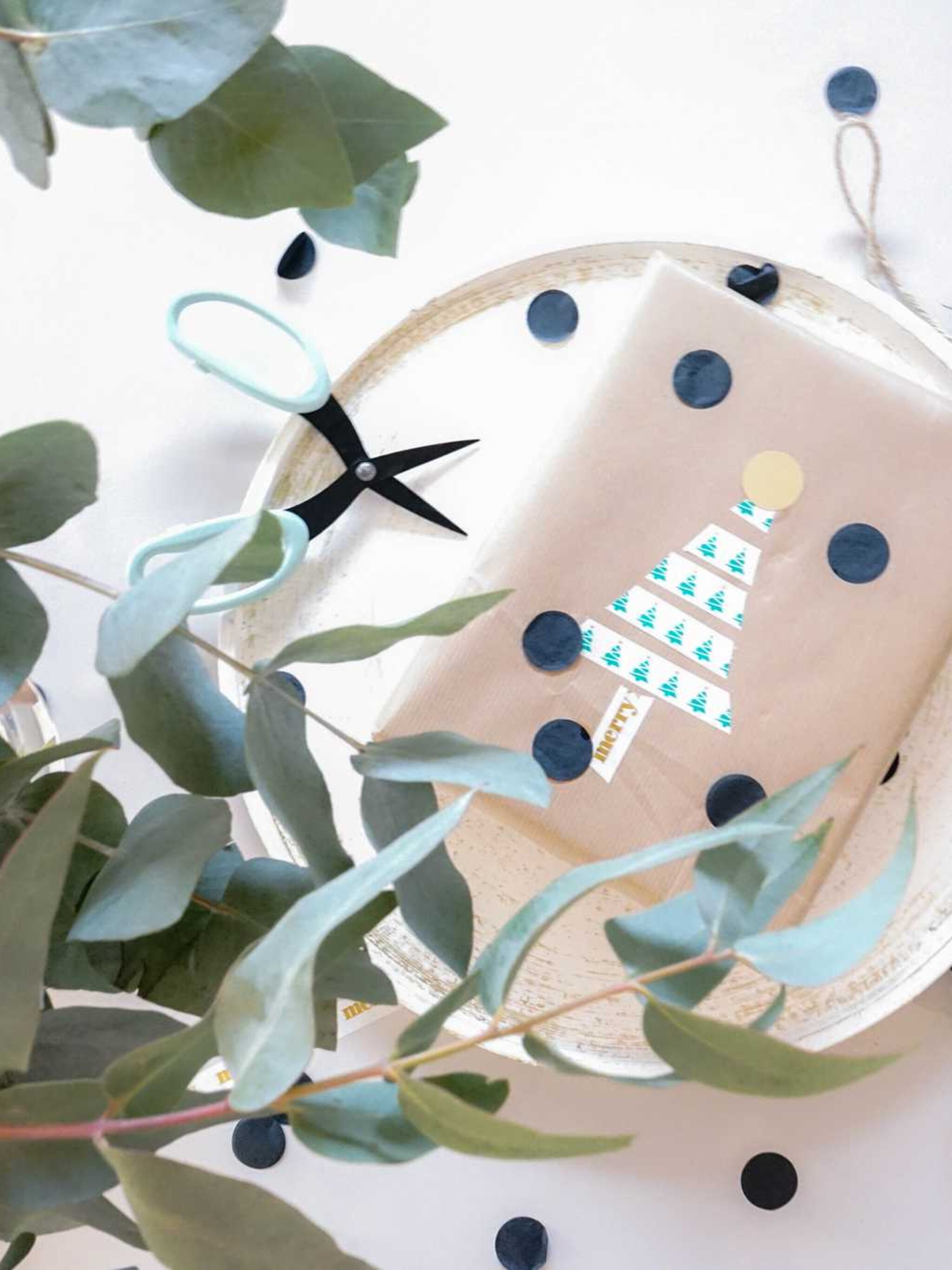 de mooiste kerstpakjes met washi tape