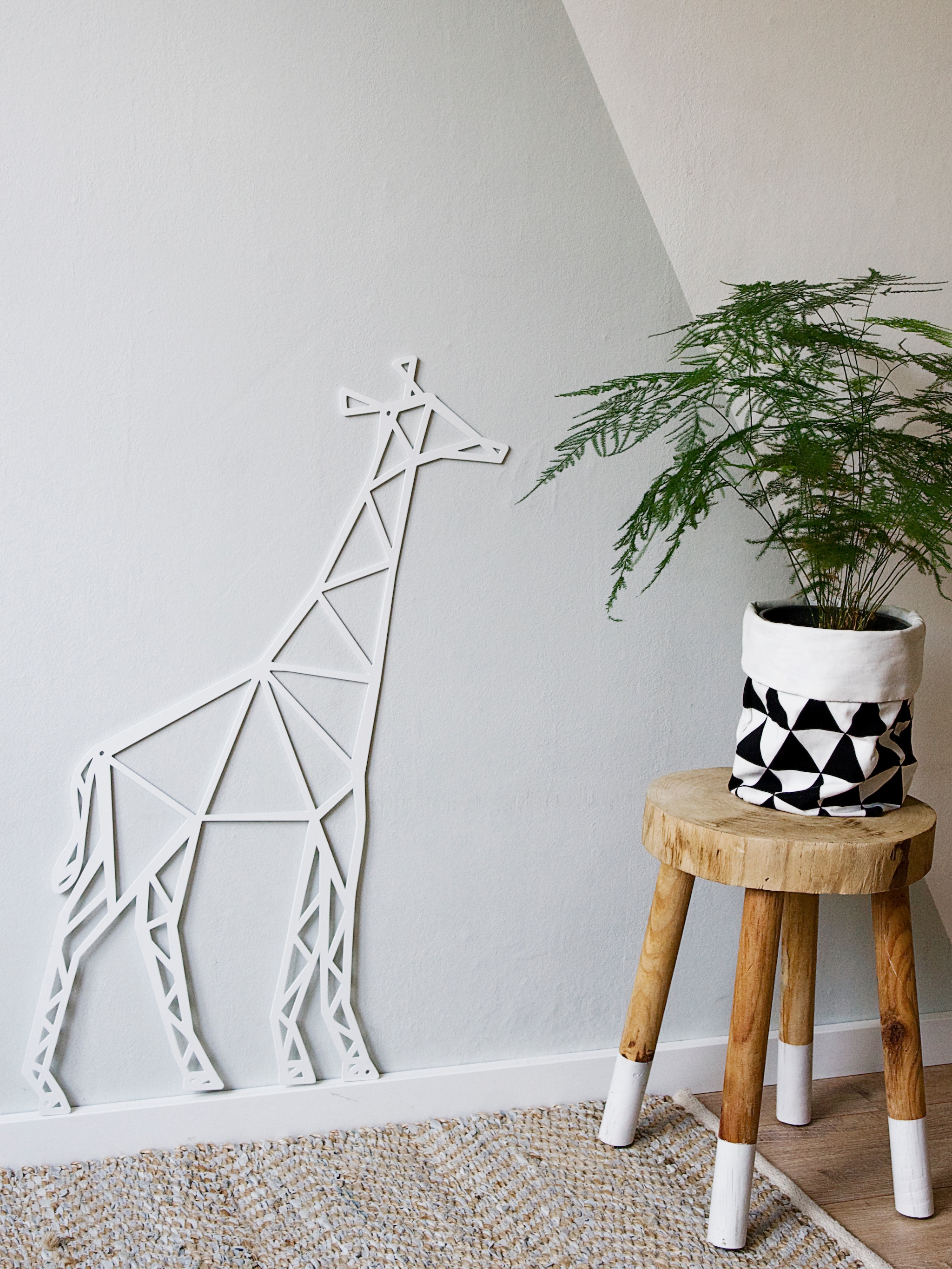 win 2x wanddeco giraffe