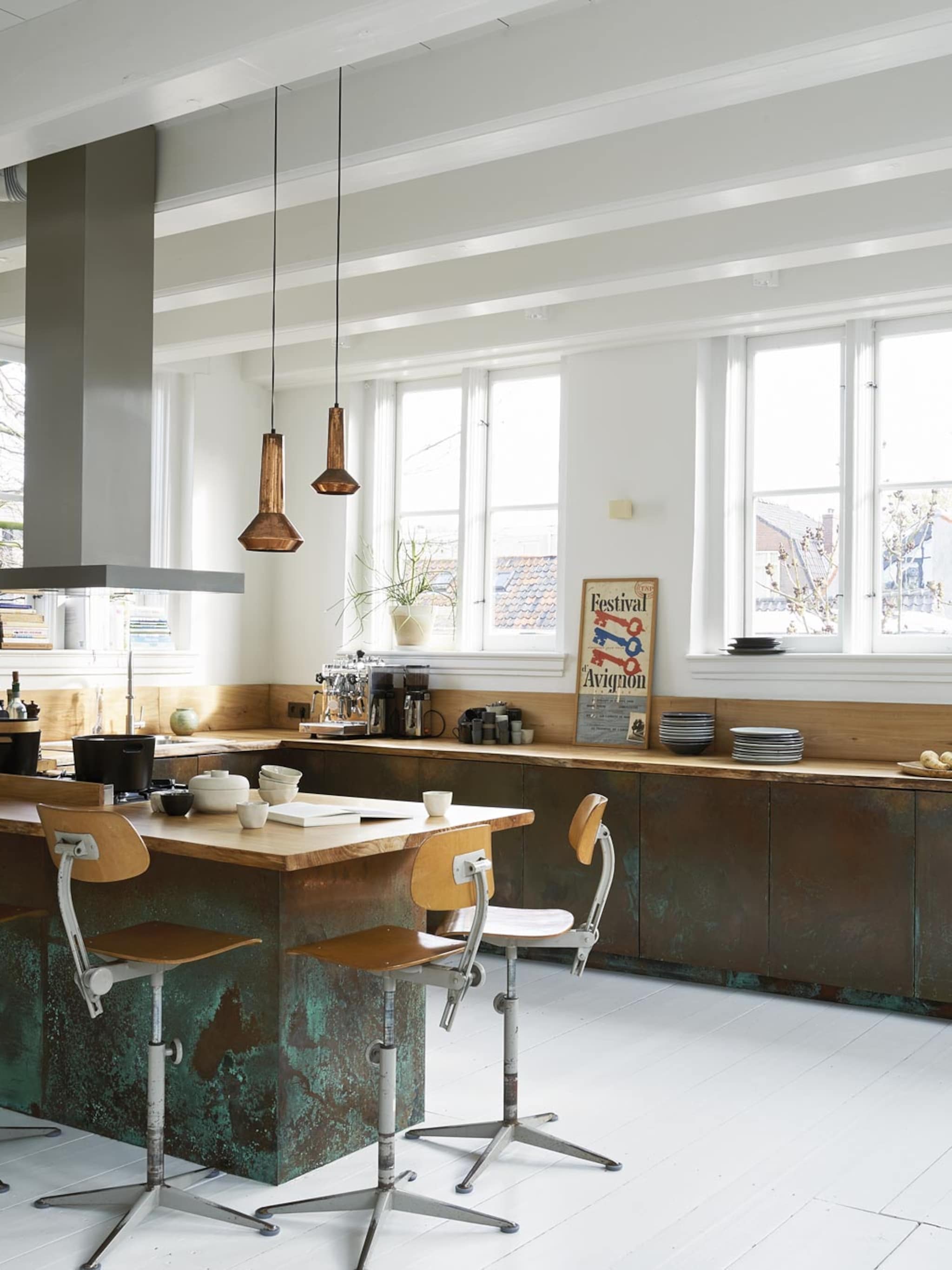 over stoer gesproken kies voor een koperen keuken
