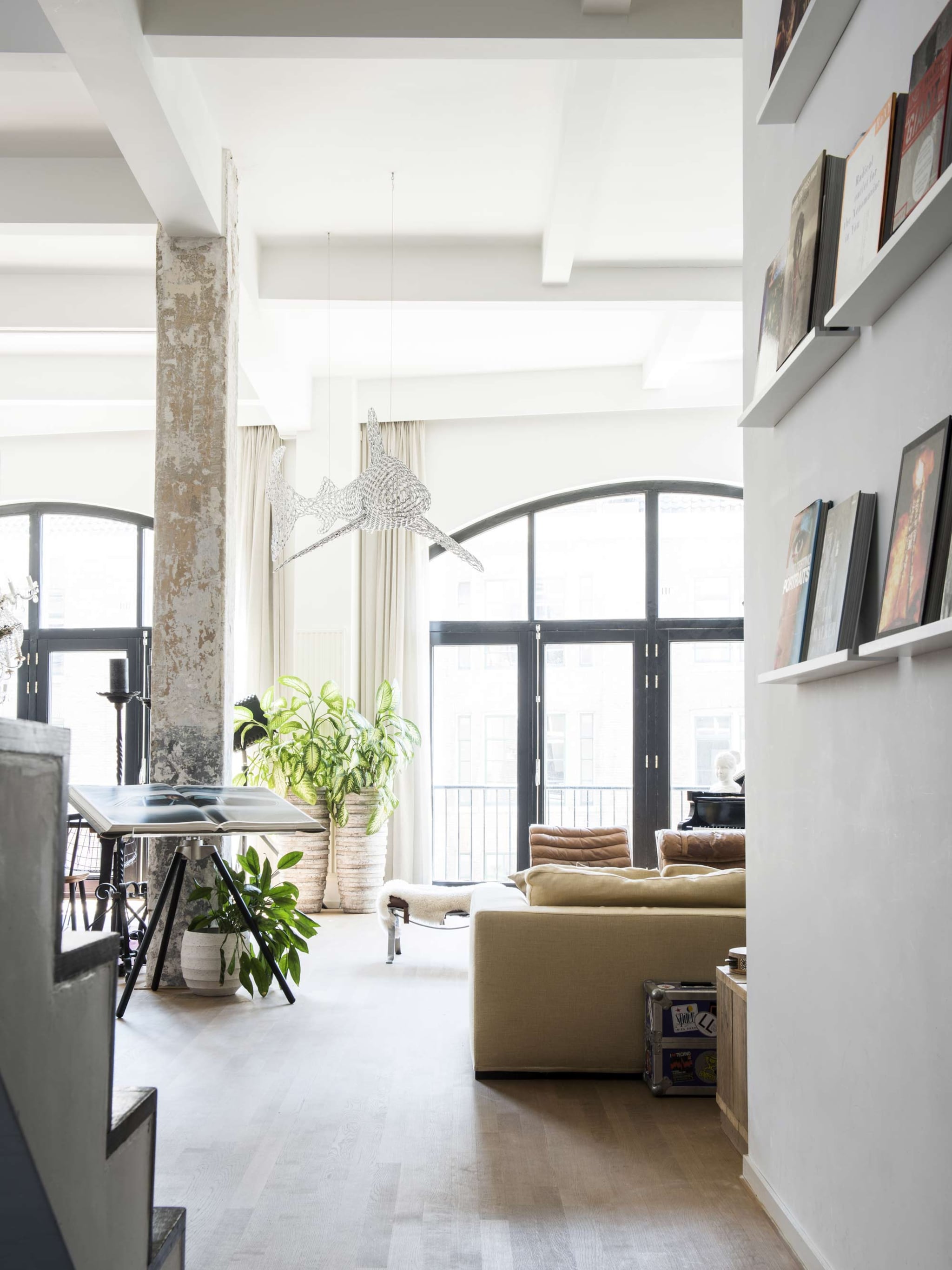 binnenkijken in een loft in amsterdam