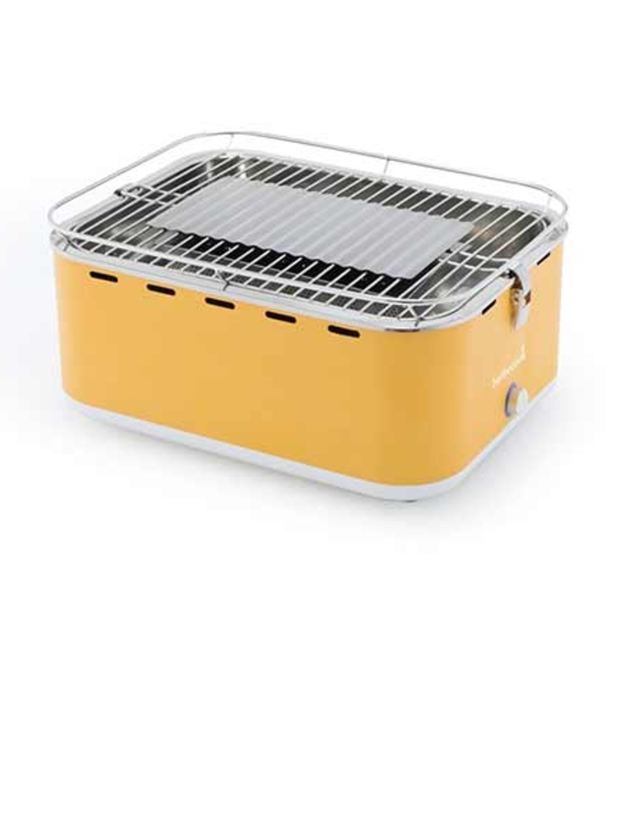 vrolijk geel en functioneel deze barbecue wil je winnen