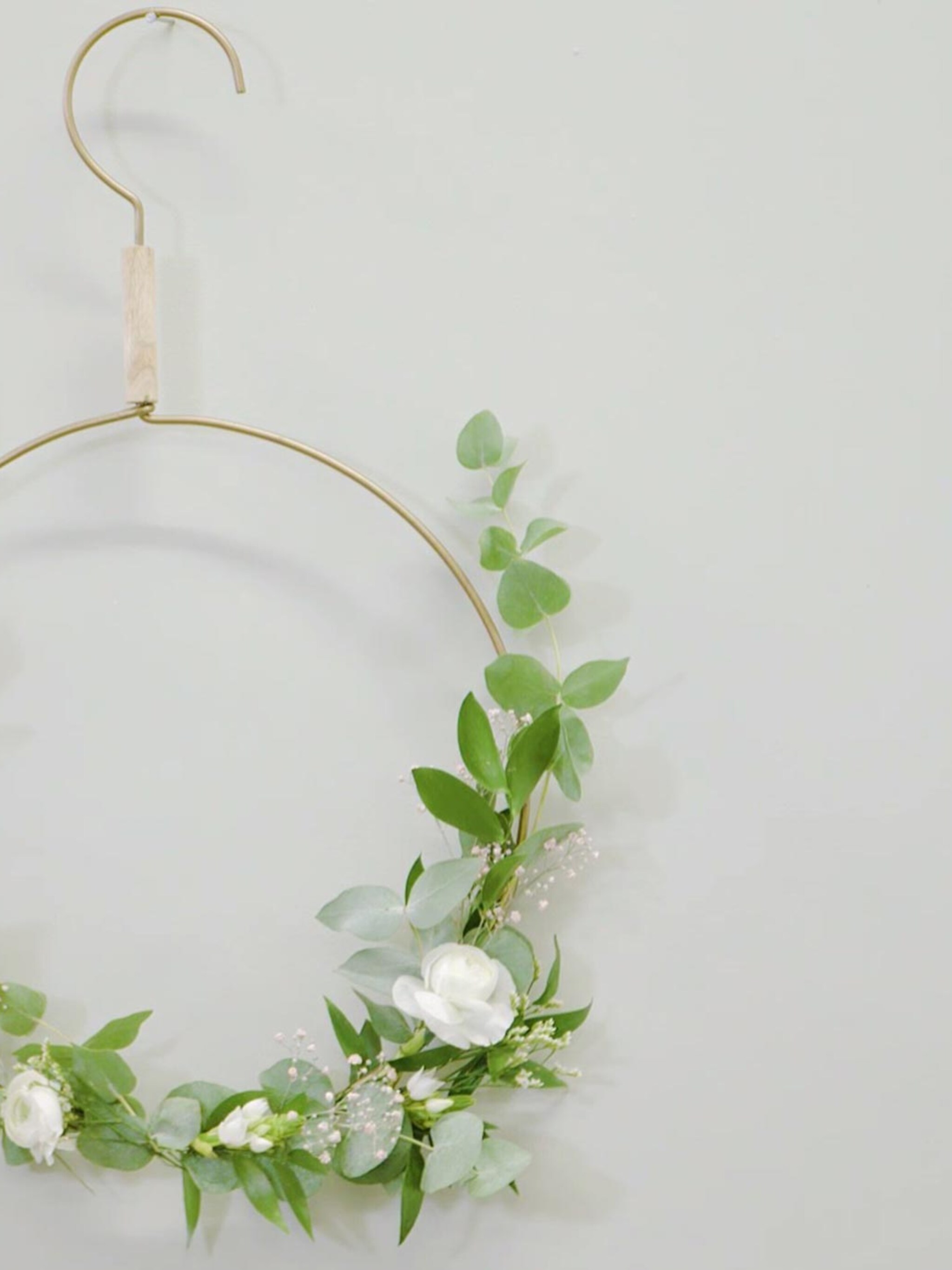 diy romantische bloemenhanger