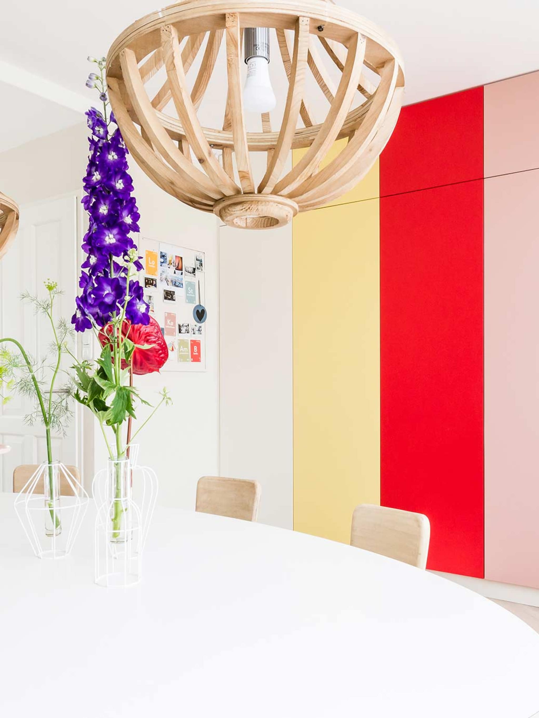 kast beplakken met behang stickers en folie
