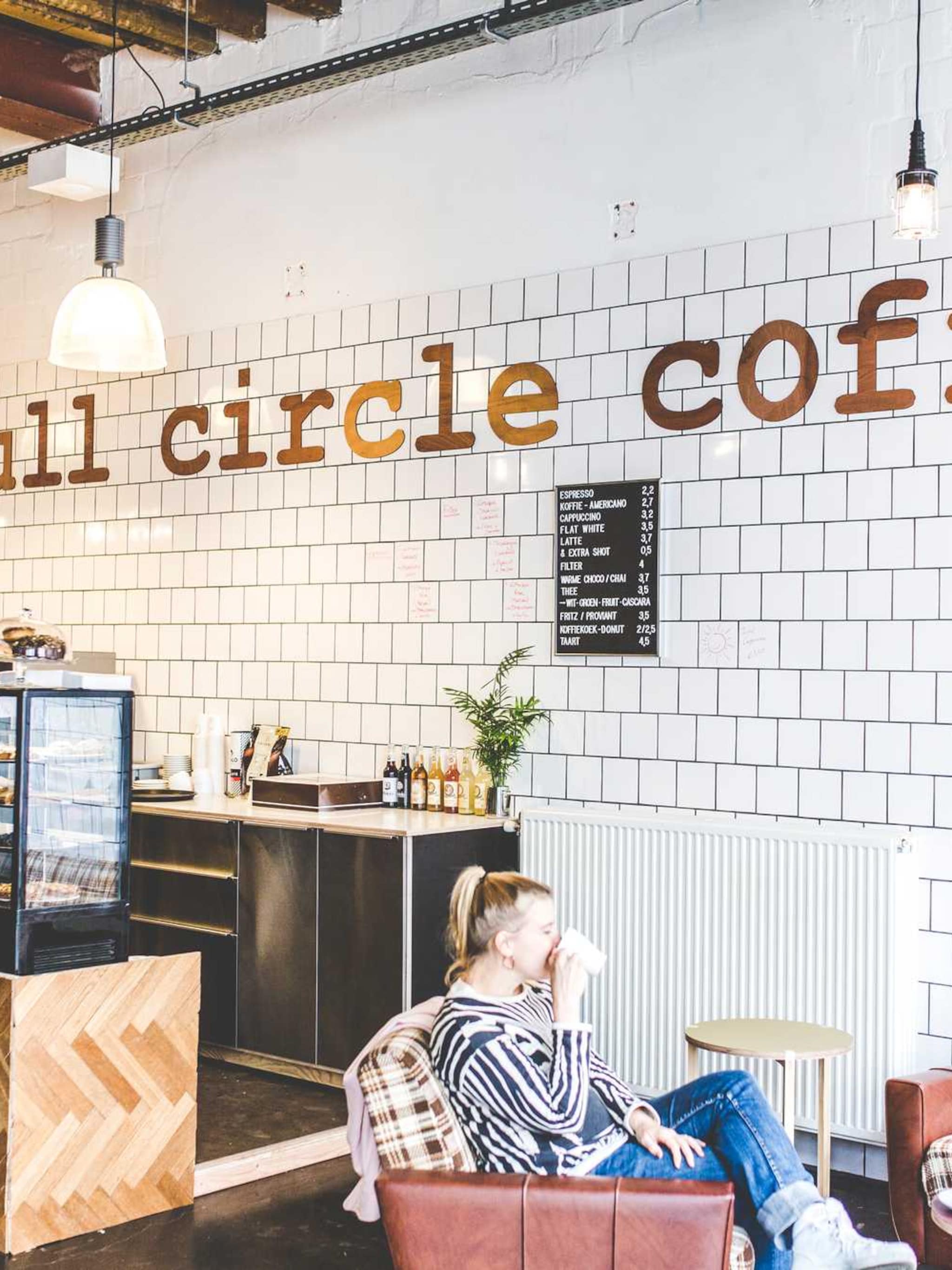 koffie met een plus bij full circle coffee in gent