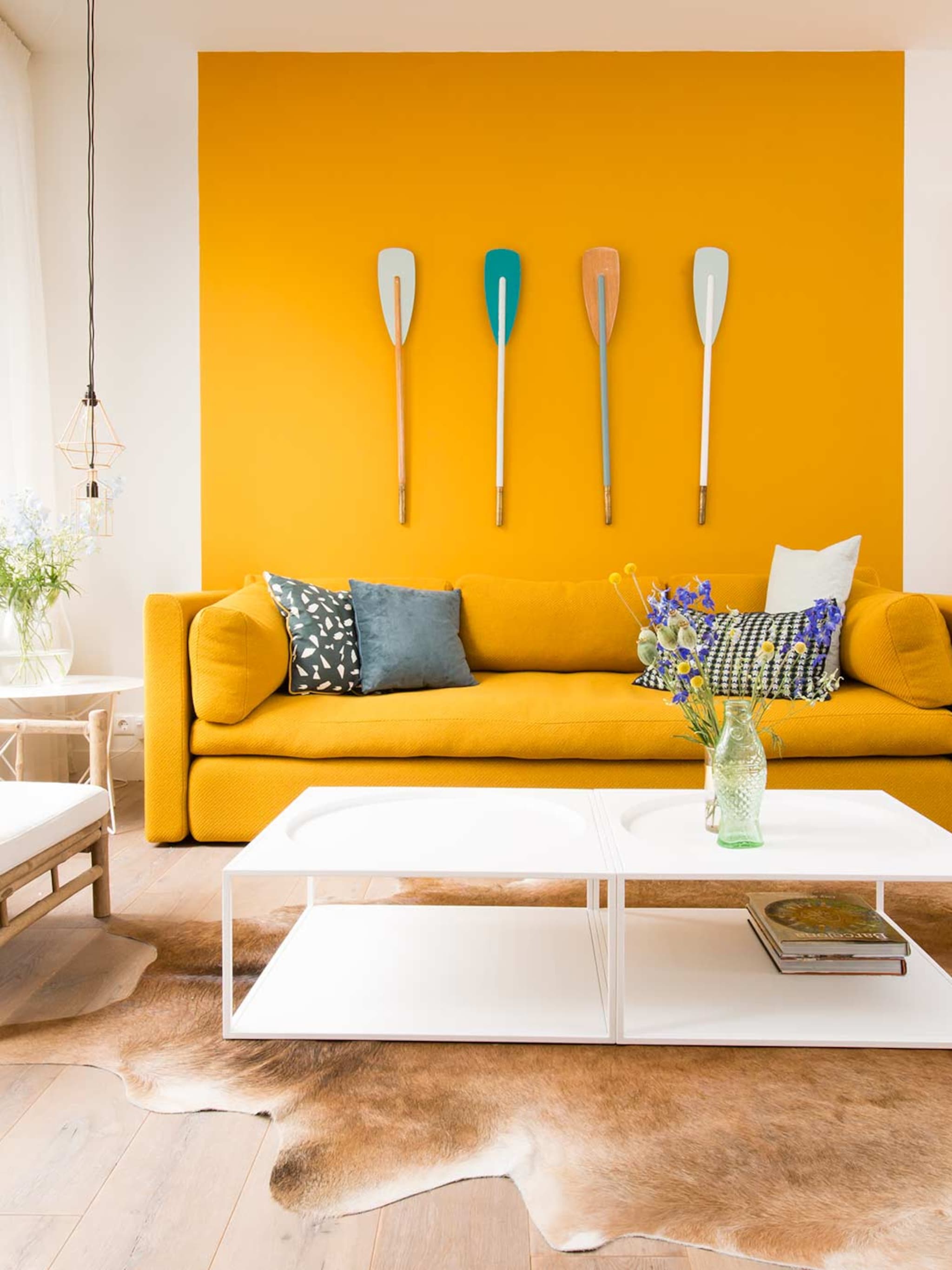 geel in huis volgens styliste wendy