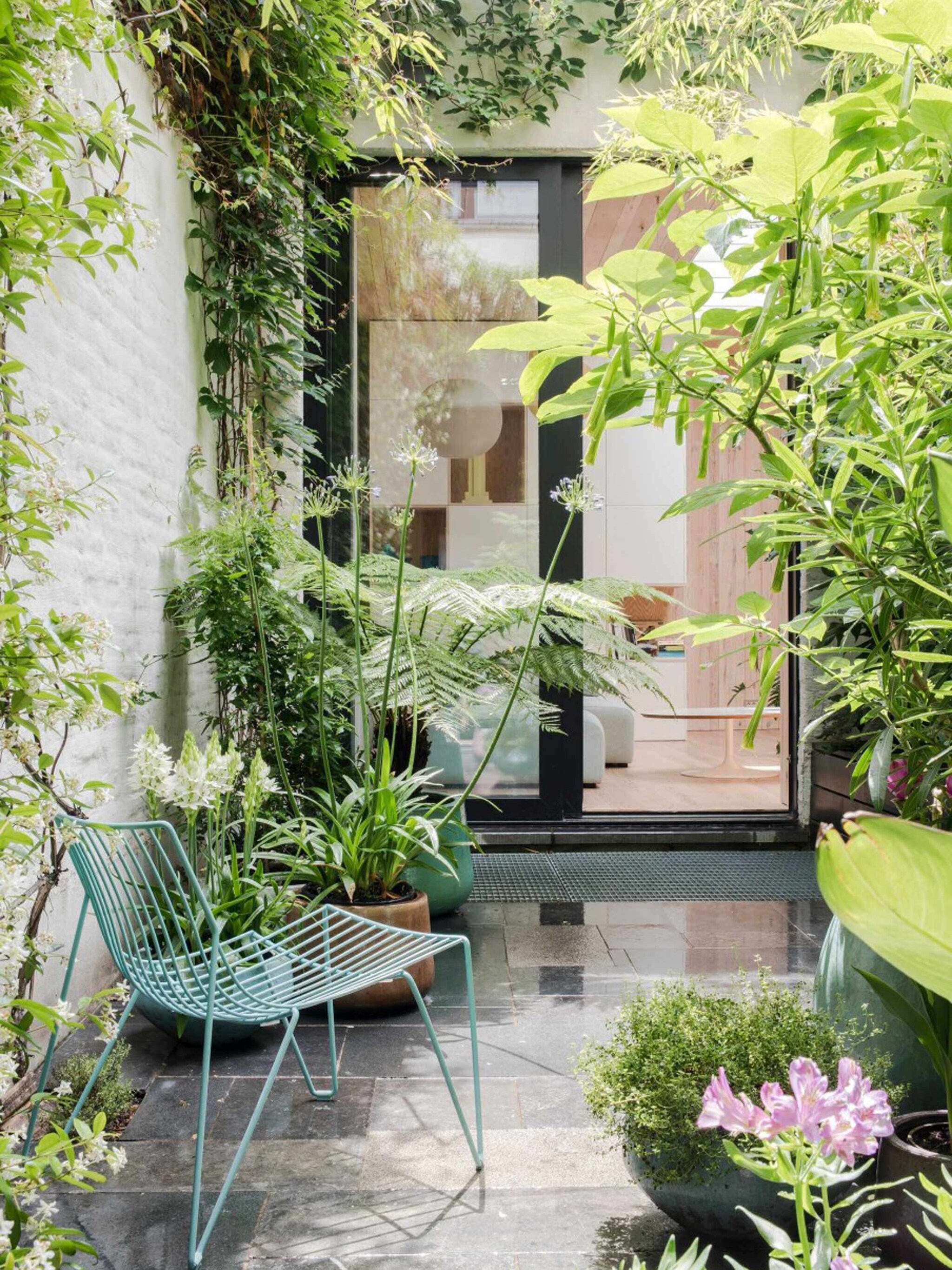 optimaal genieten van een kleine tuin