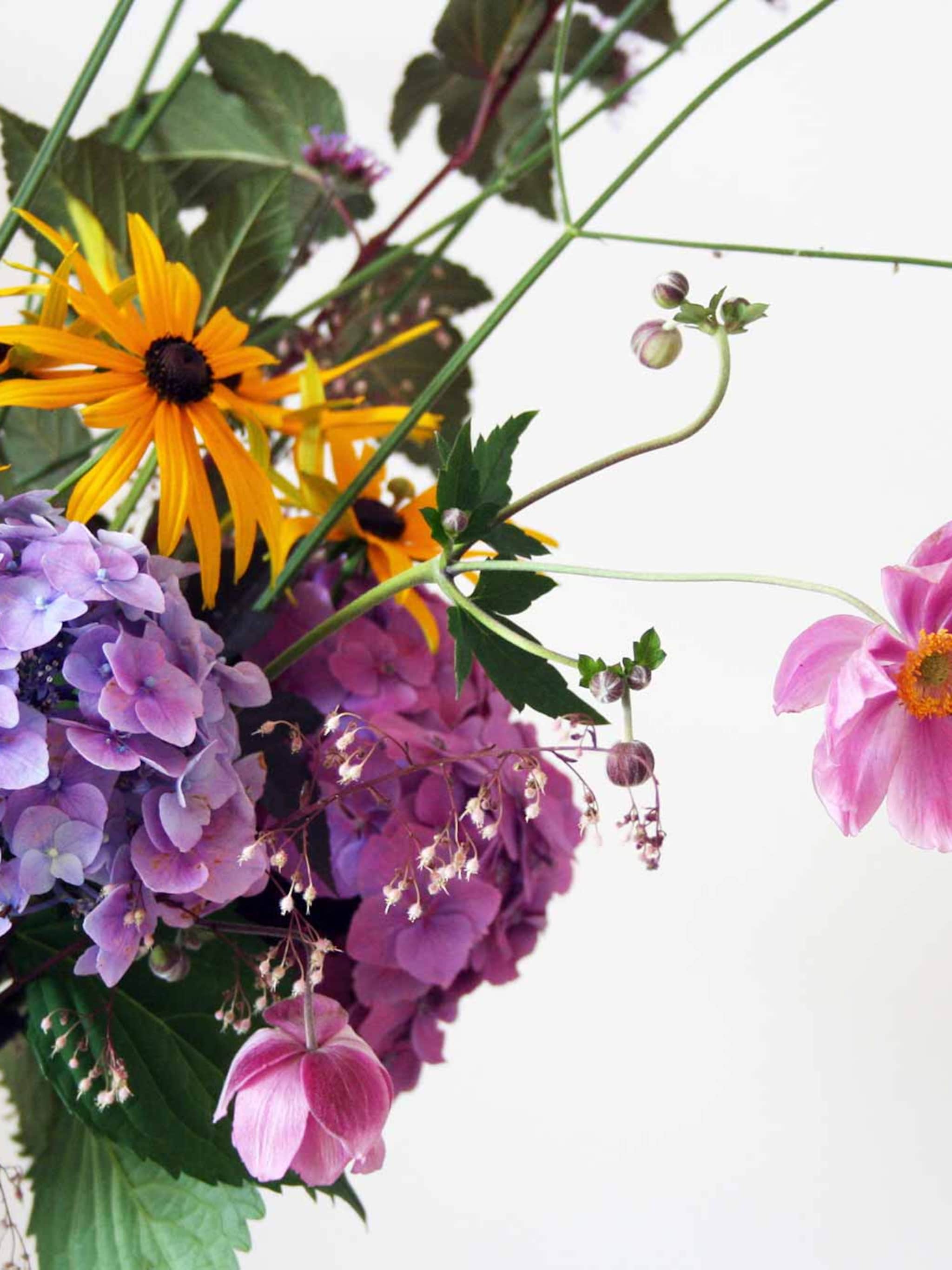 voor iedereen weggelegd bloemen plukken uit eigen tuin