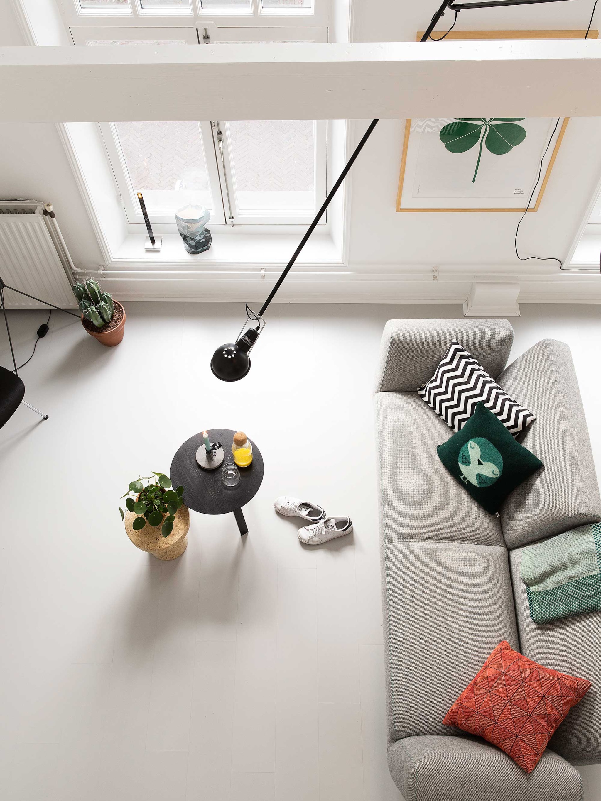 bovenwoning met designstukken