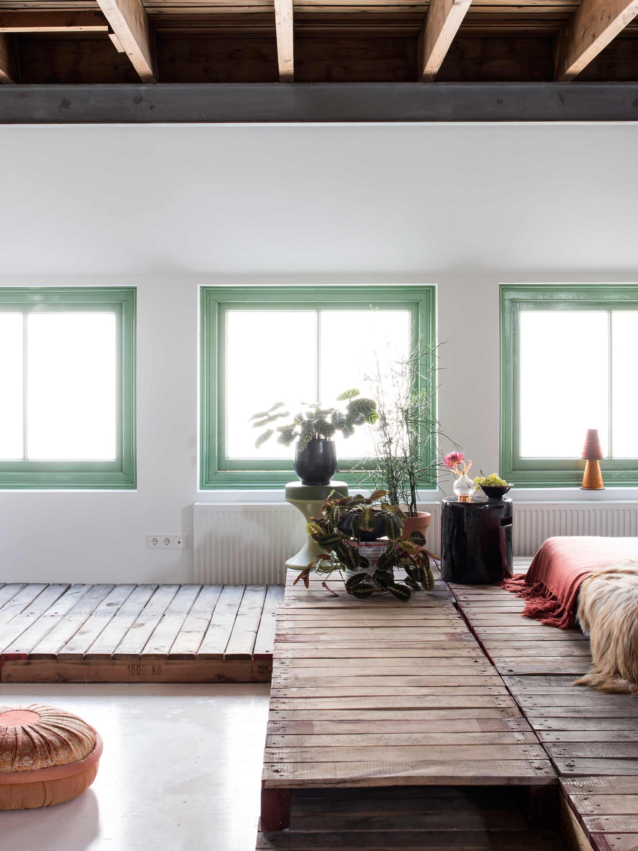 voormalig pakhuis nu groene oase