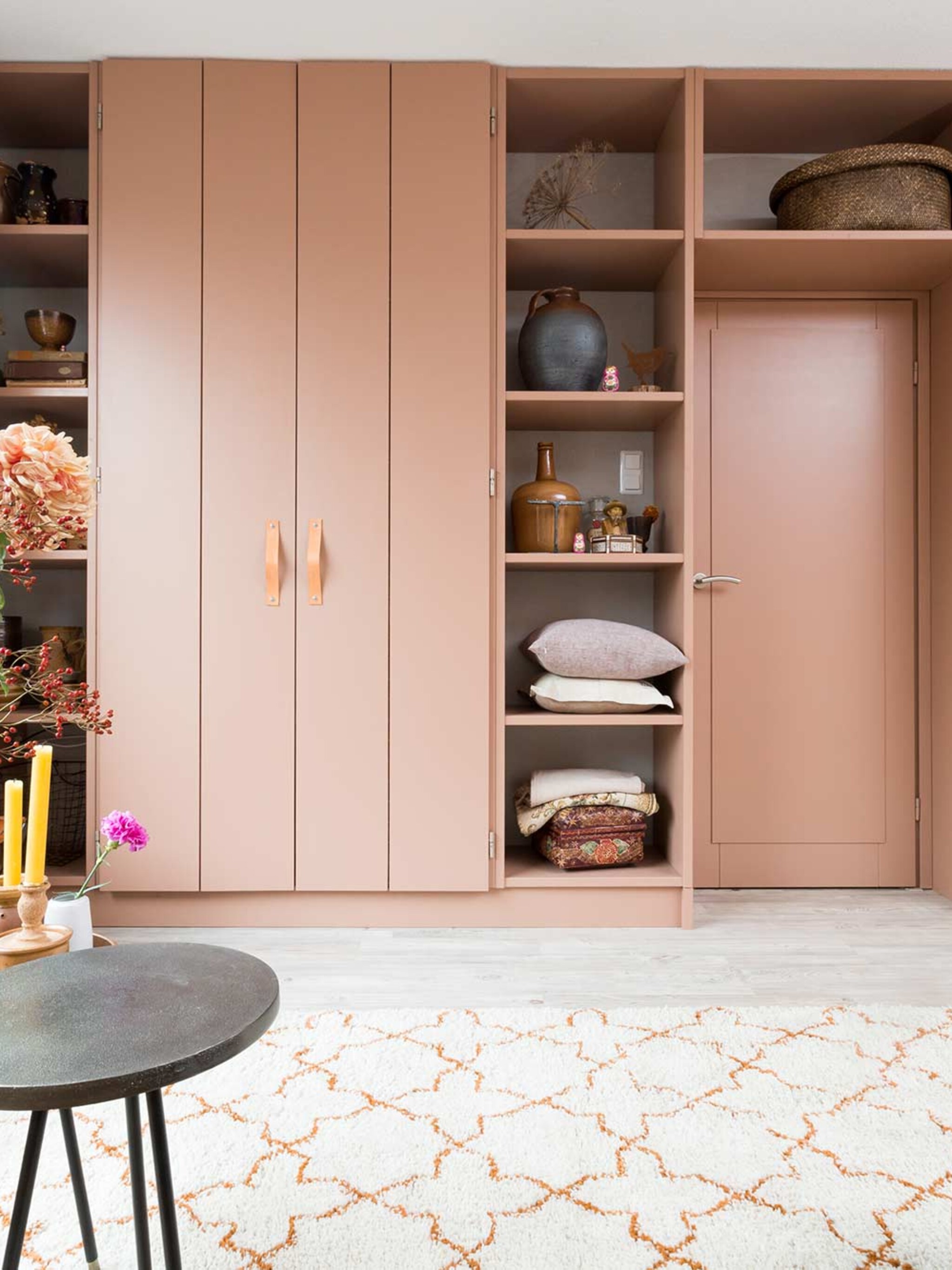 make over naar sfeervol huis met roze tintje