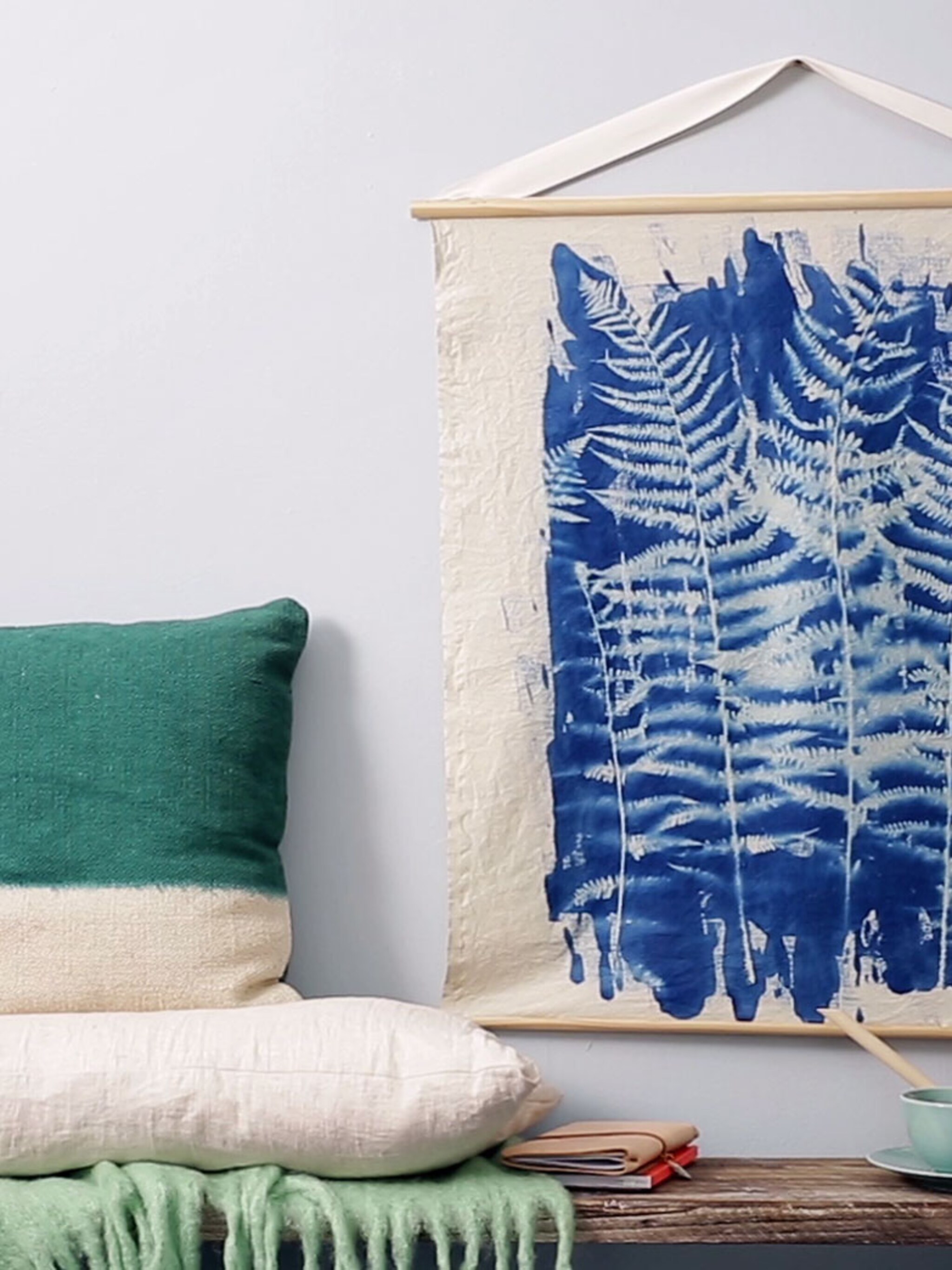 diy maak je eigen wandkleed