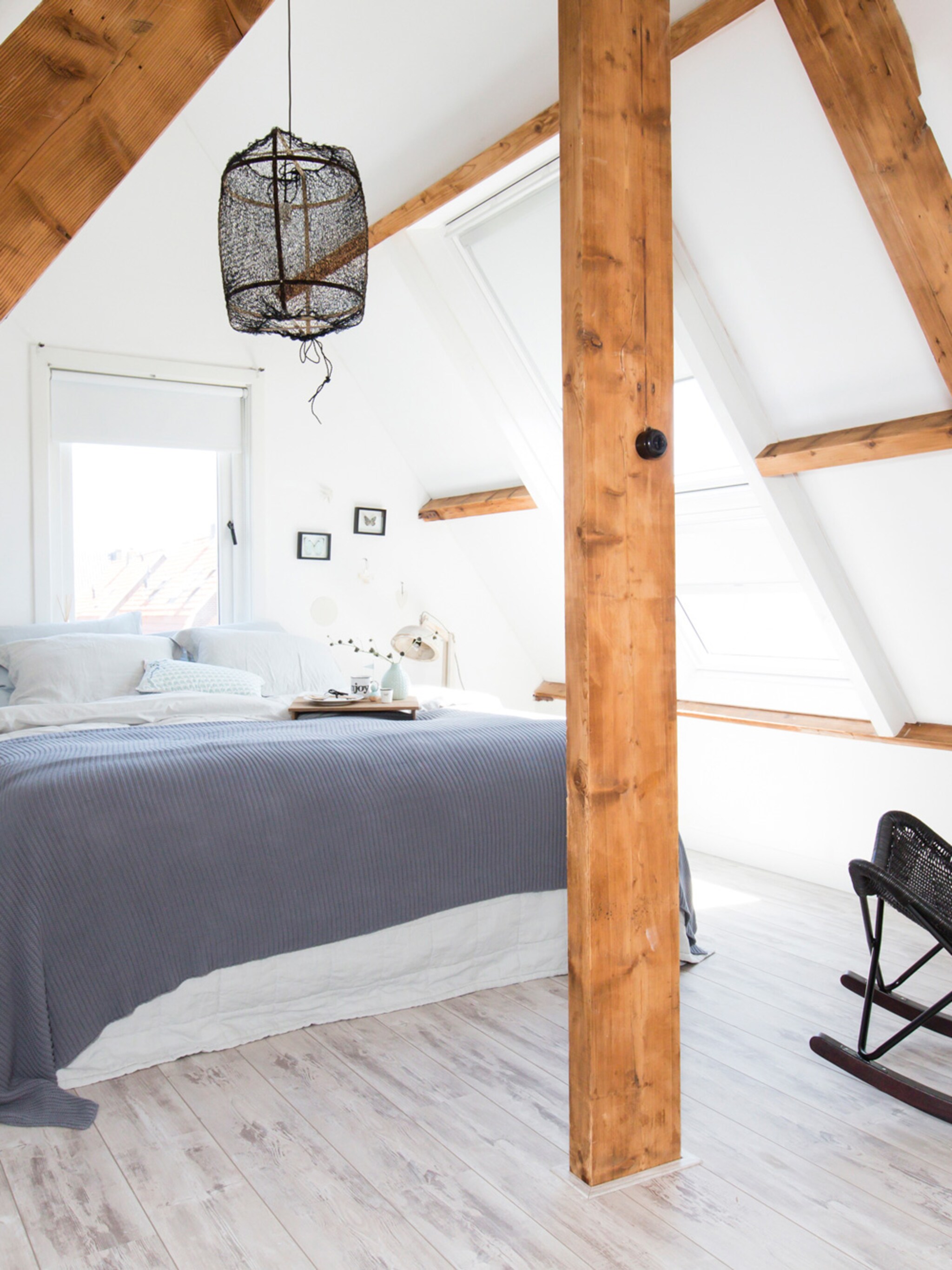 de zolder als slaapkamer