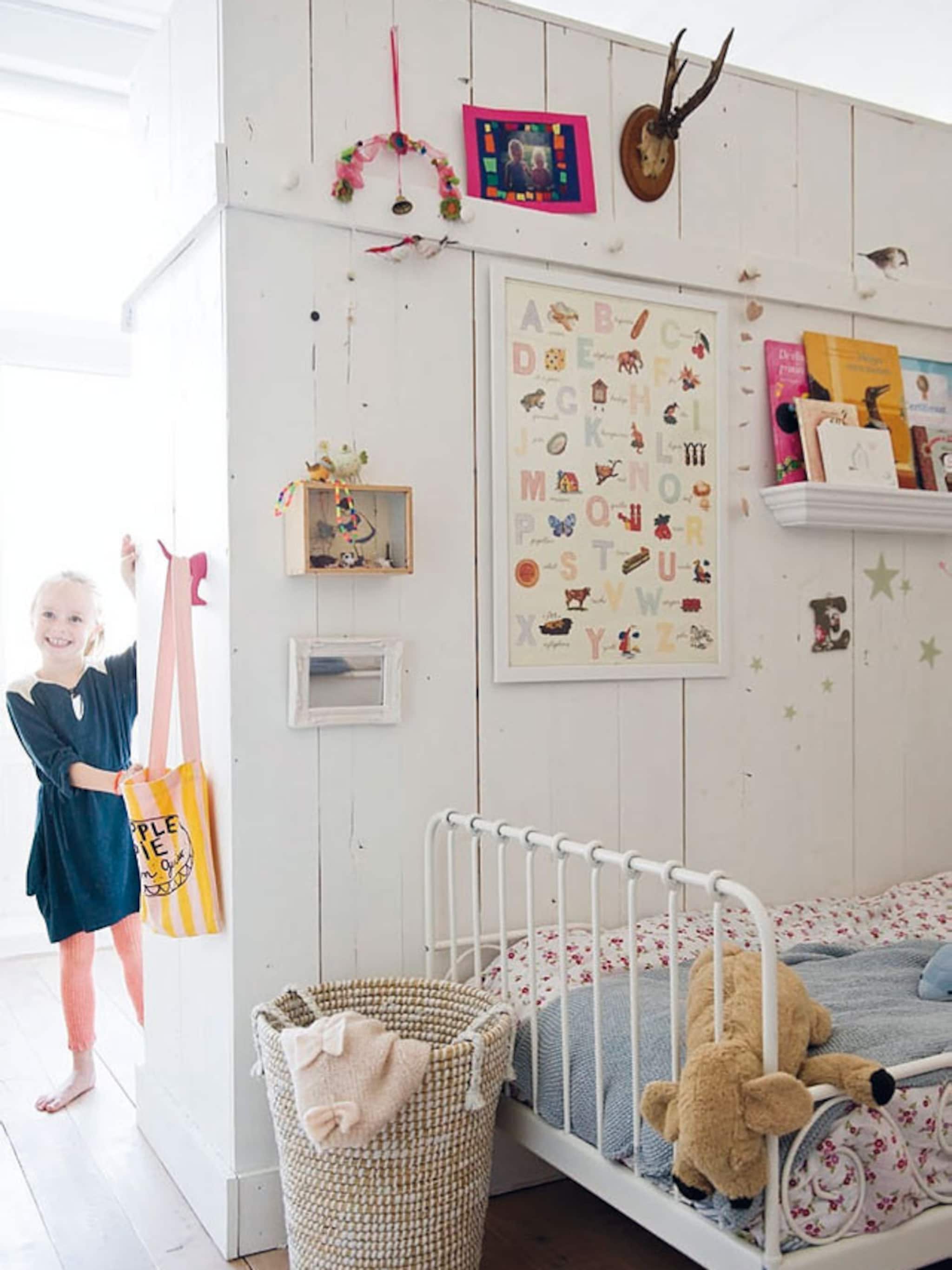 houten muur als roomdivider