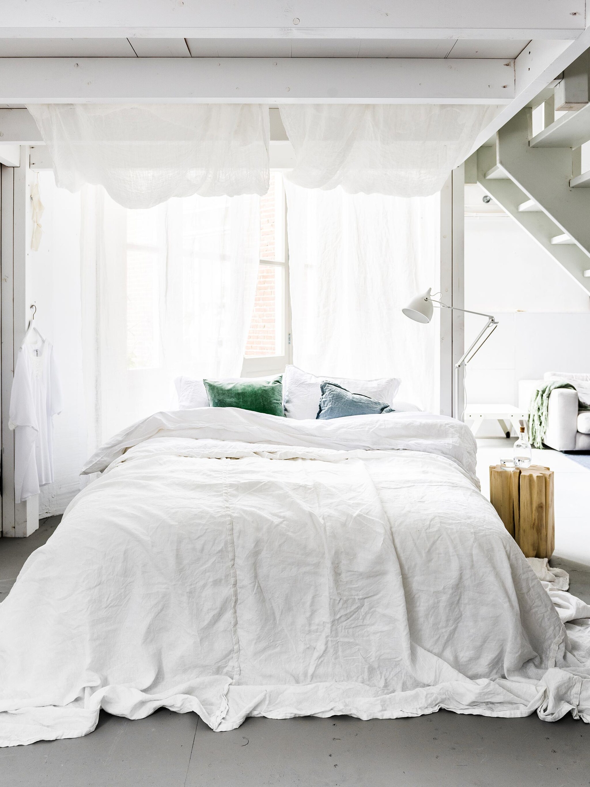 diy kreukelig droombed