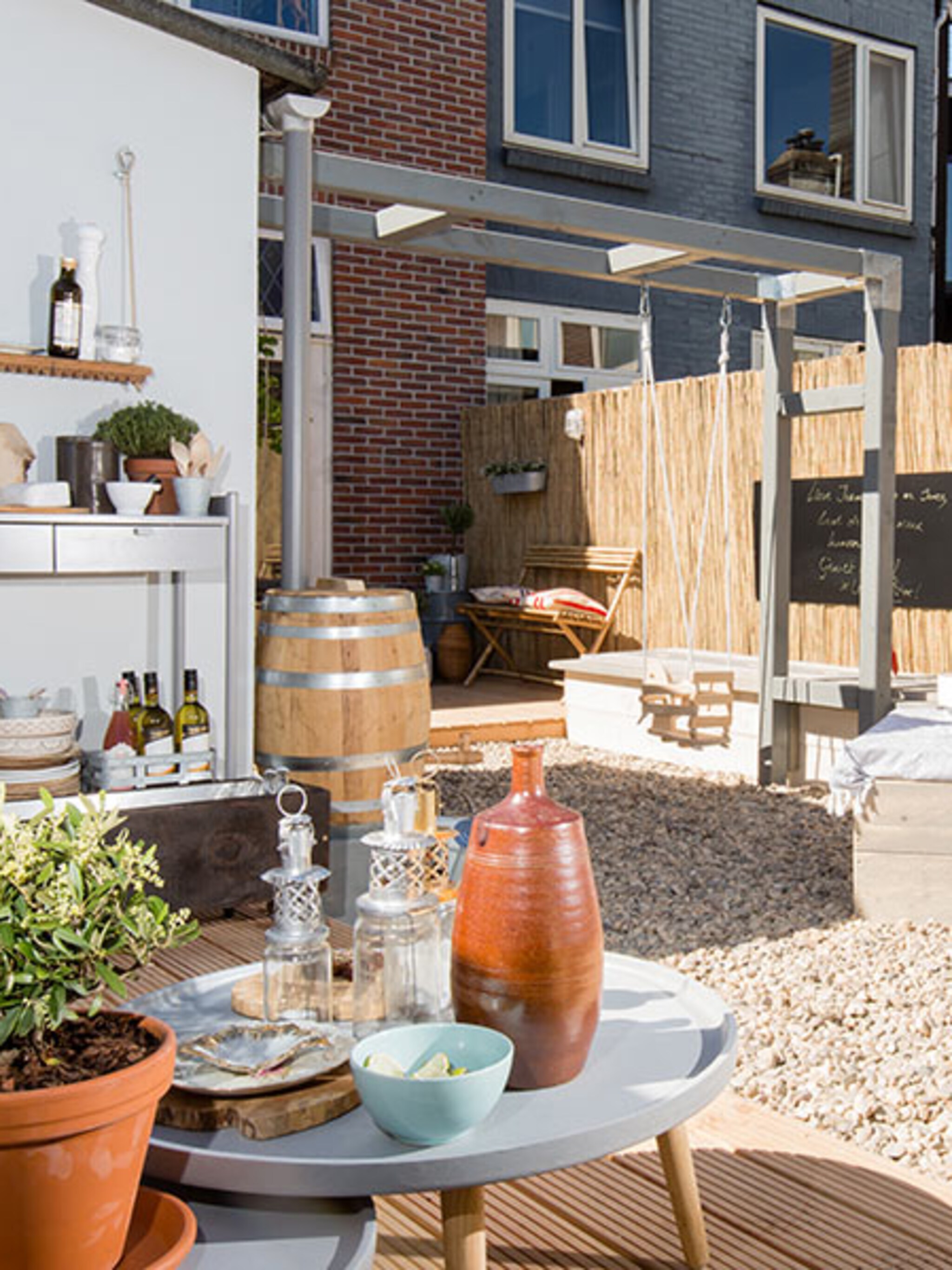 stylist leonie blikt terug tuinmake over in haarlem