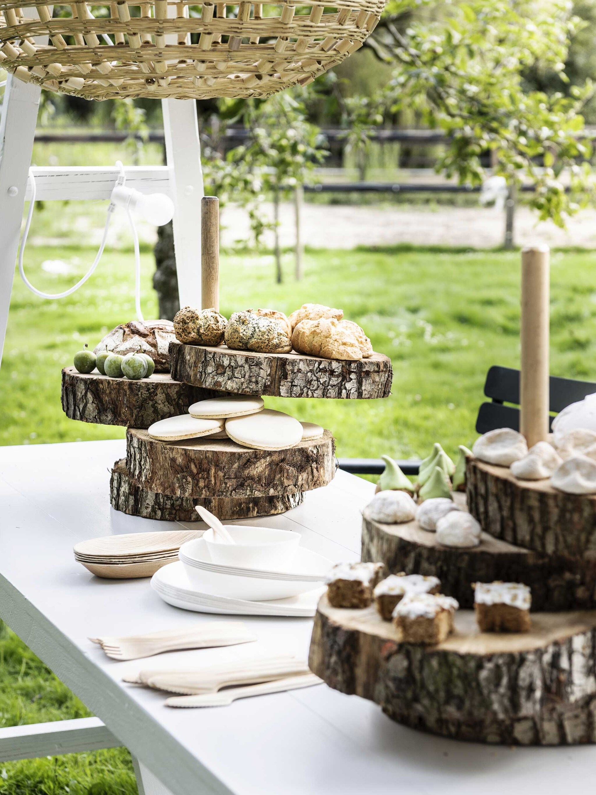 buiten feest diy voor op de buitentafel