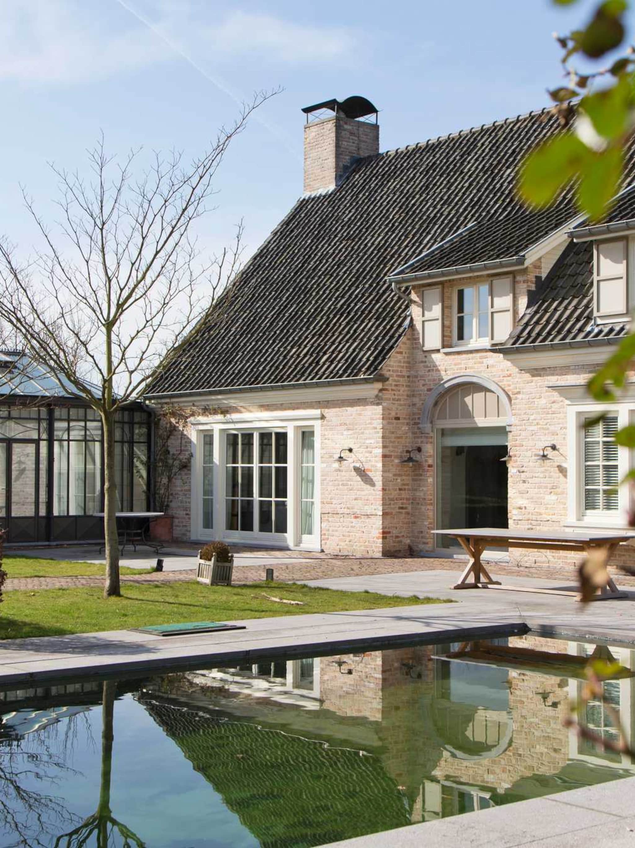 oude villa met eigentijdse look