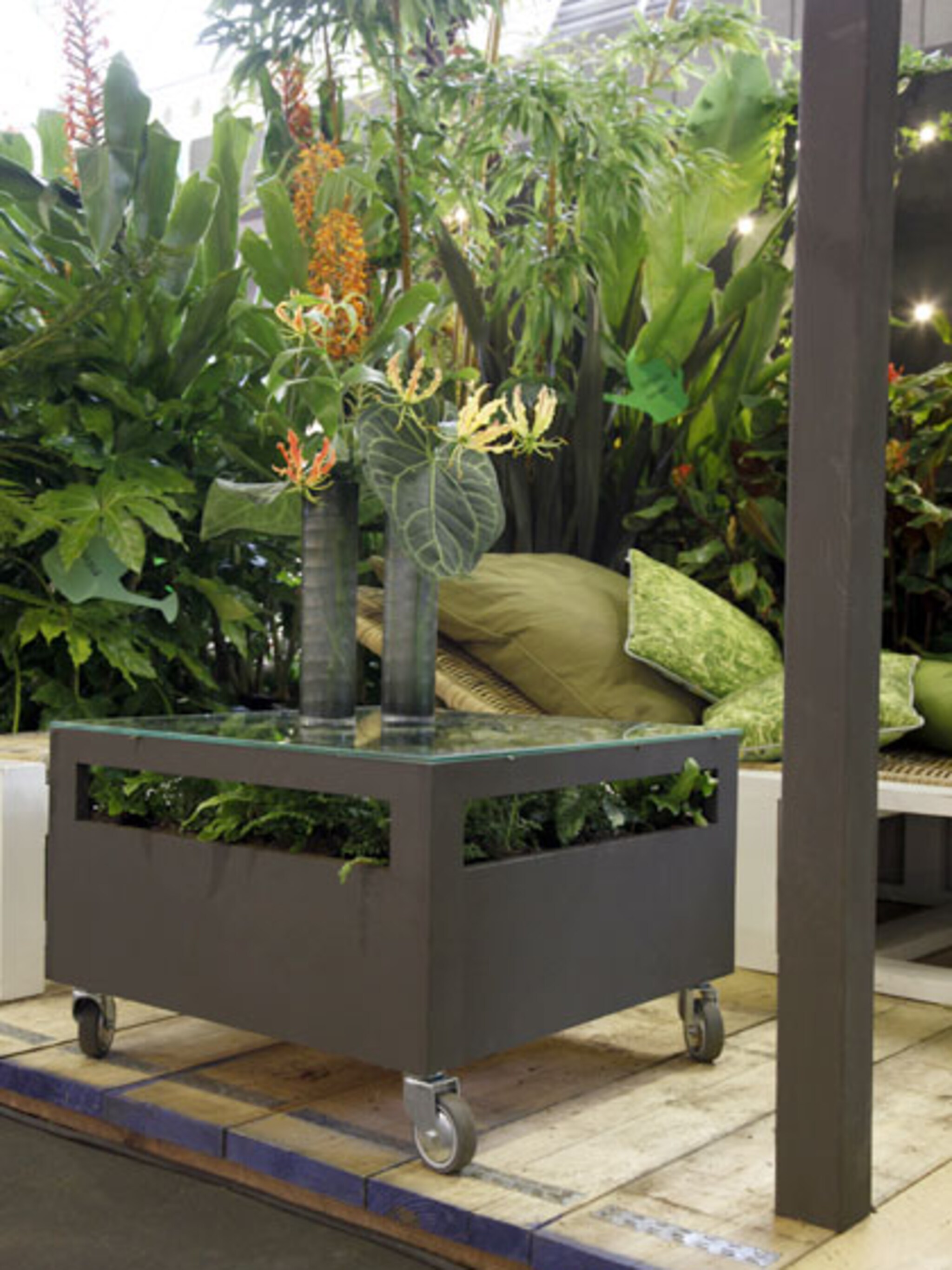 mobiele groentafel