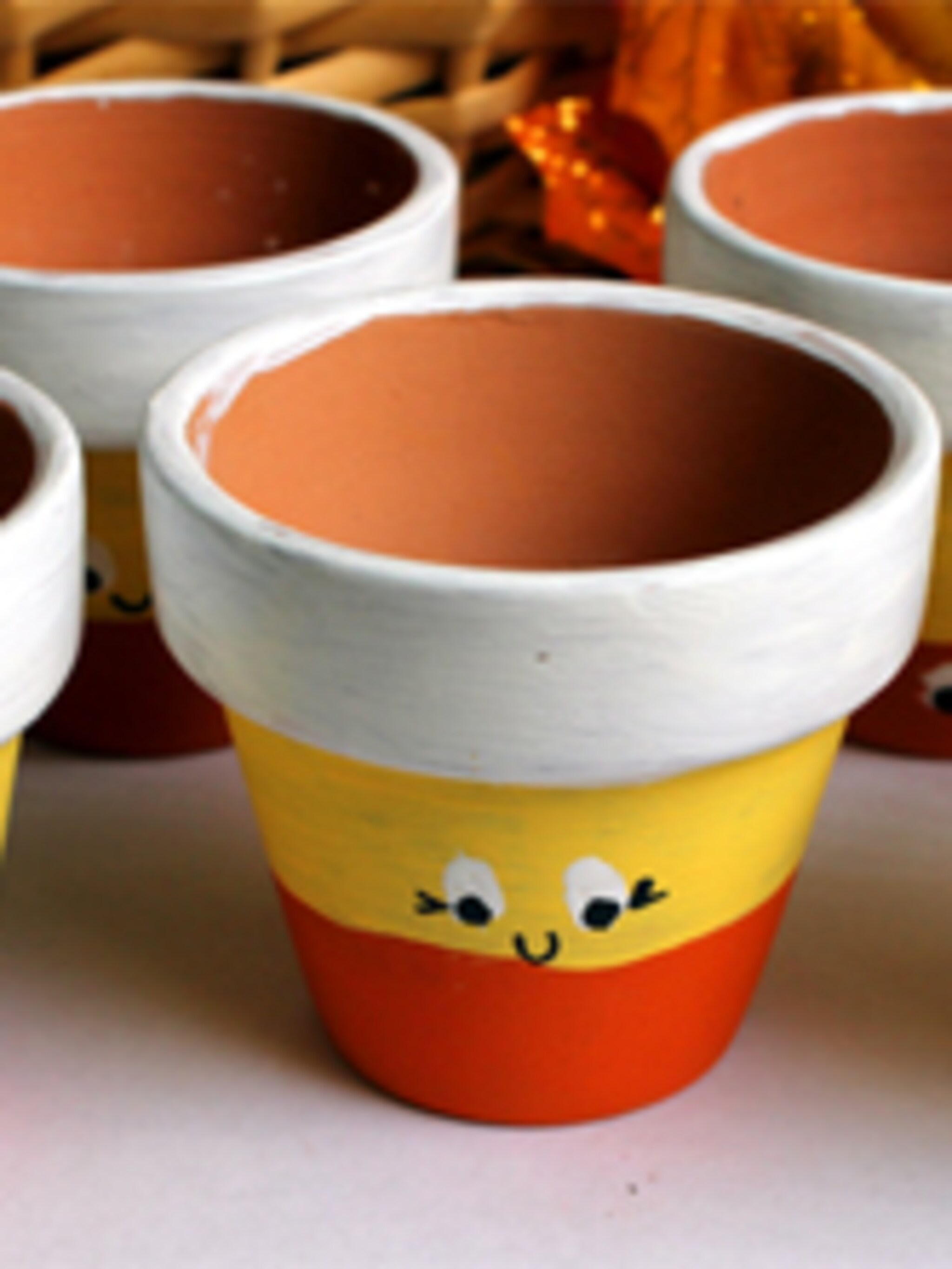 plantenpotten voor halloween