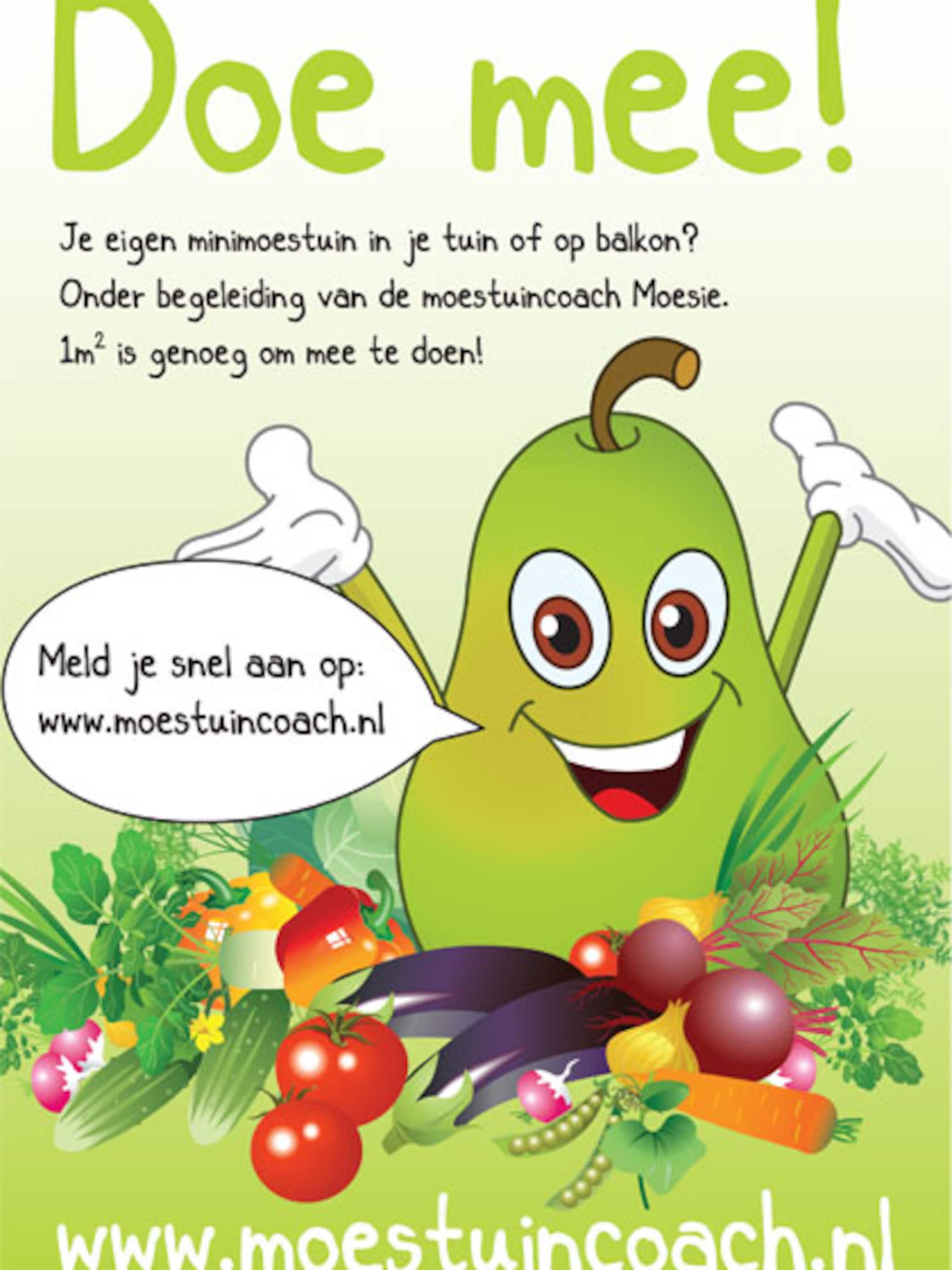 moestuin beginnen met moesie