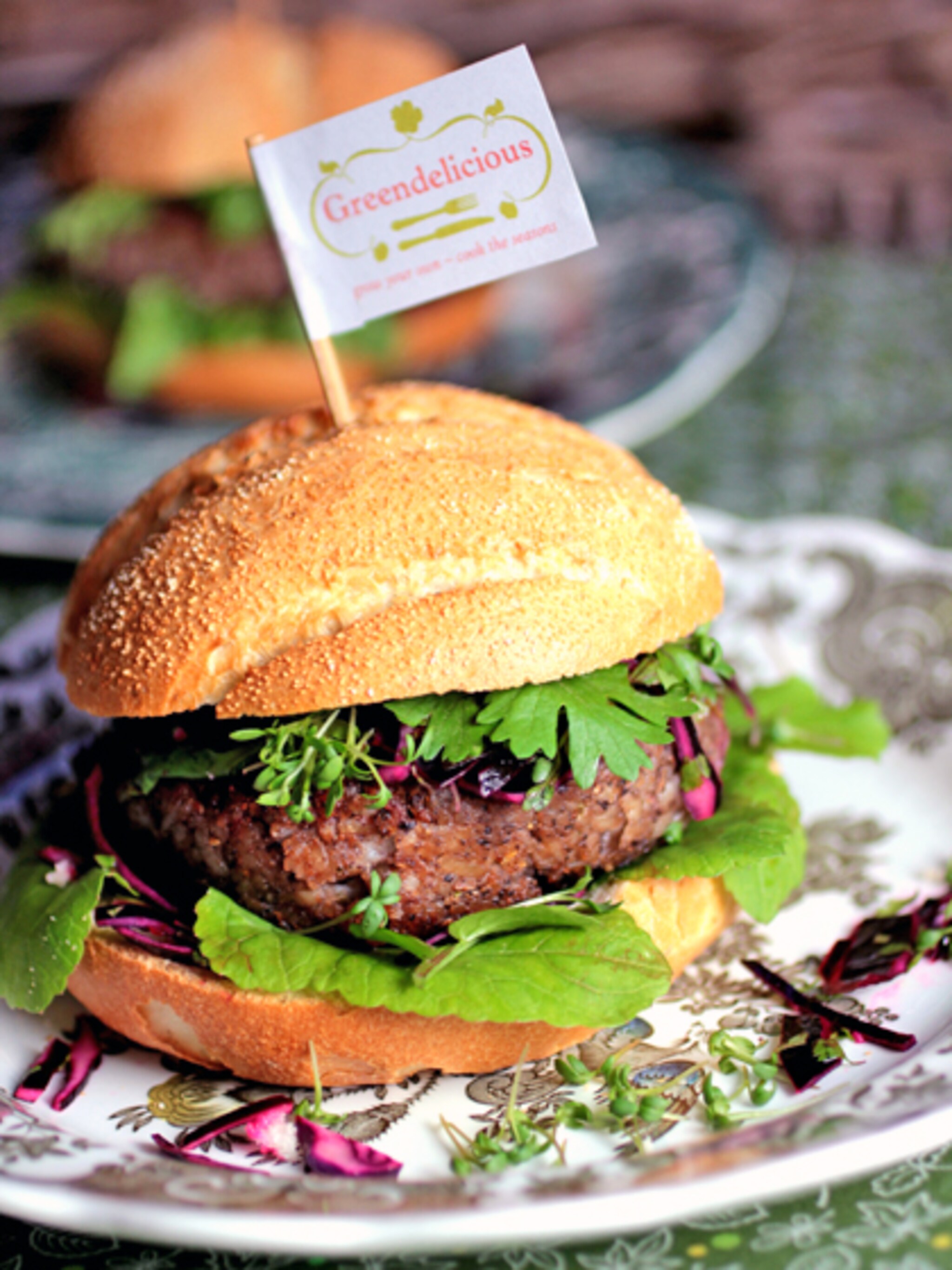 spicy korianderburger