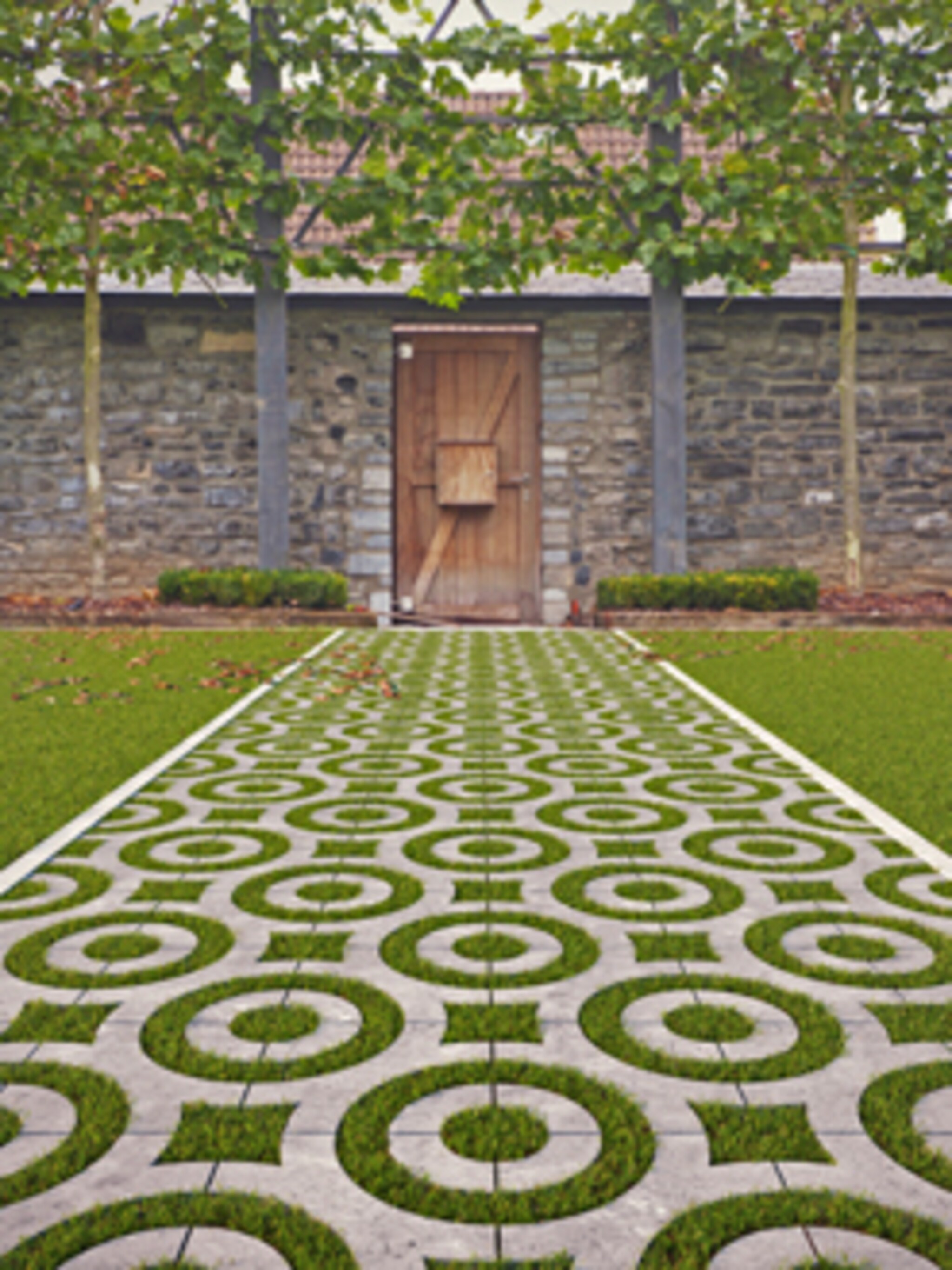 ecologisch tuinpad