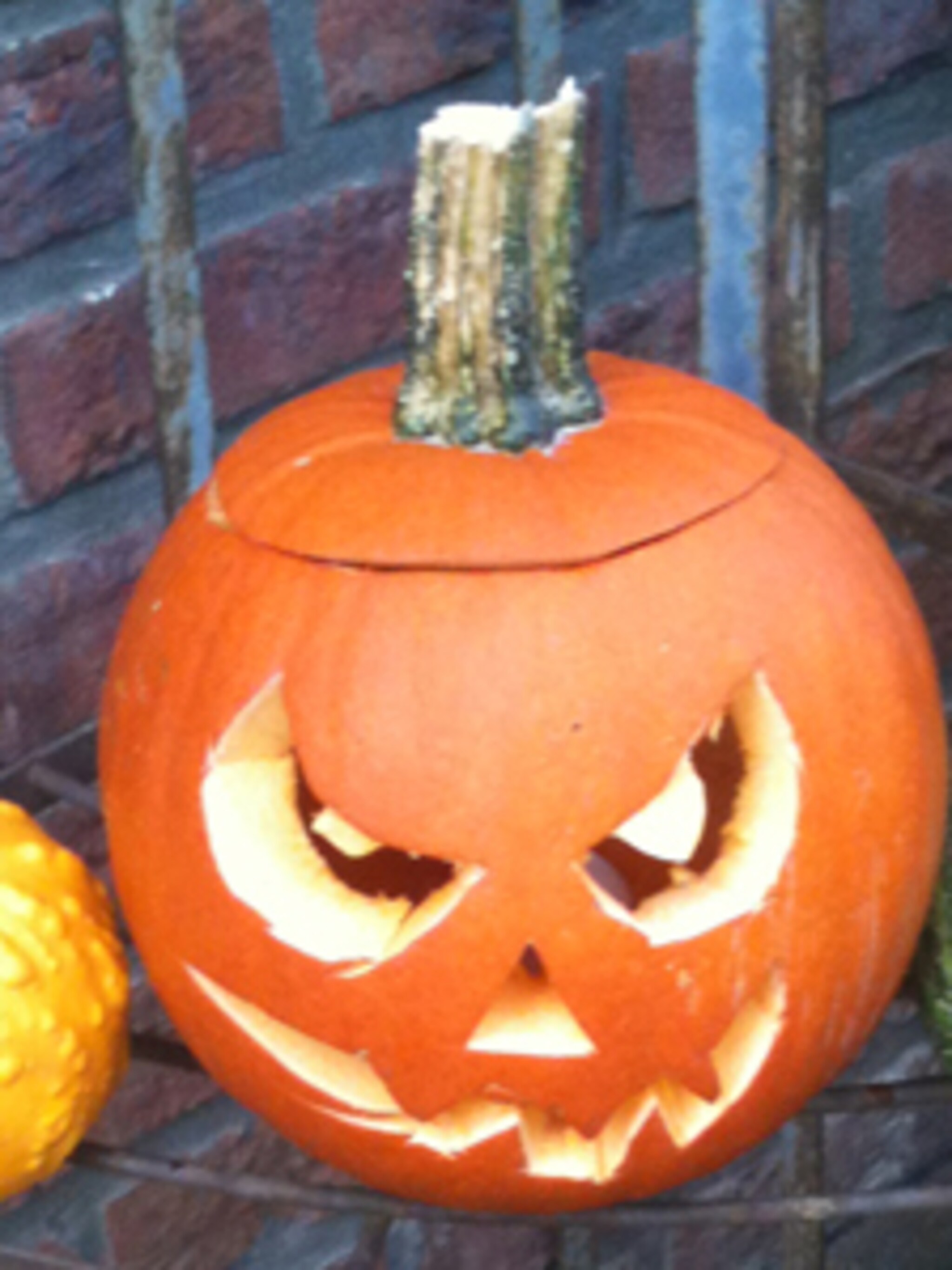 halloween pompoen maken