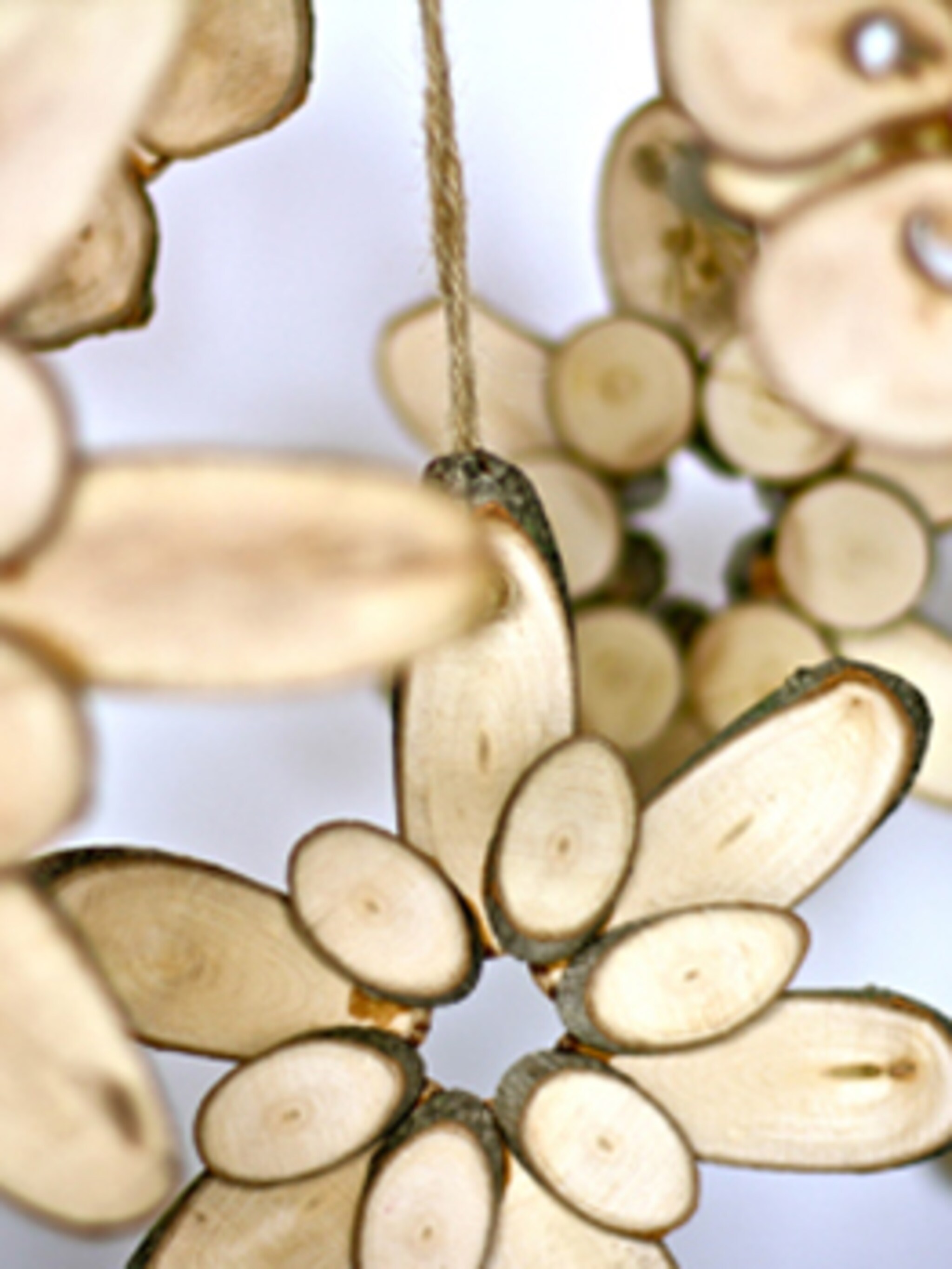 bloemen van hout