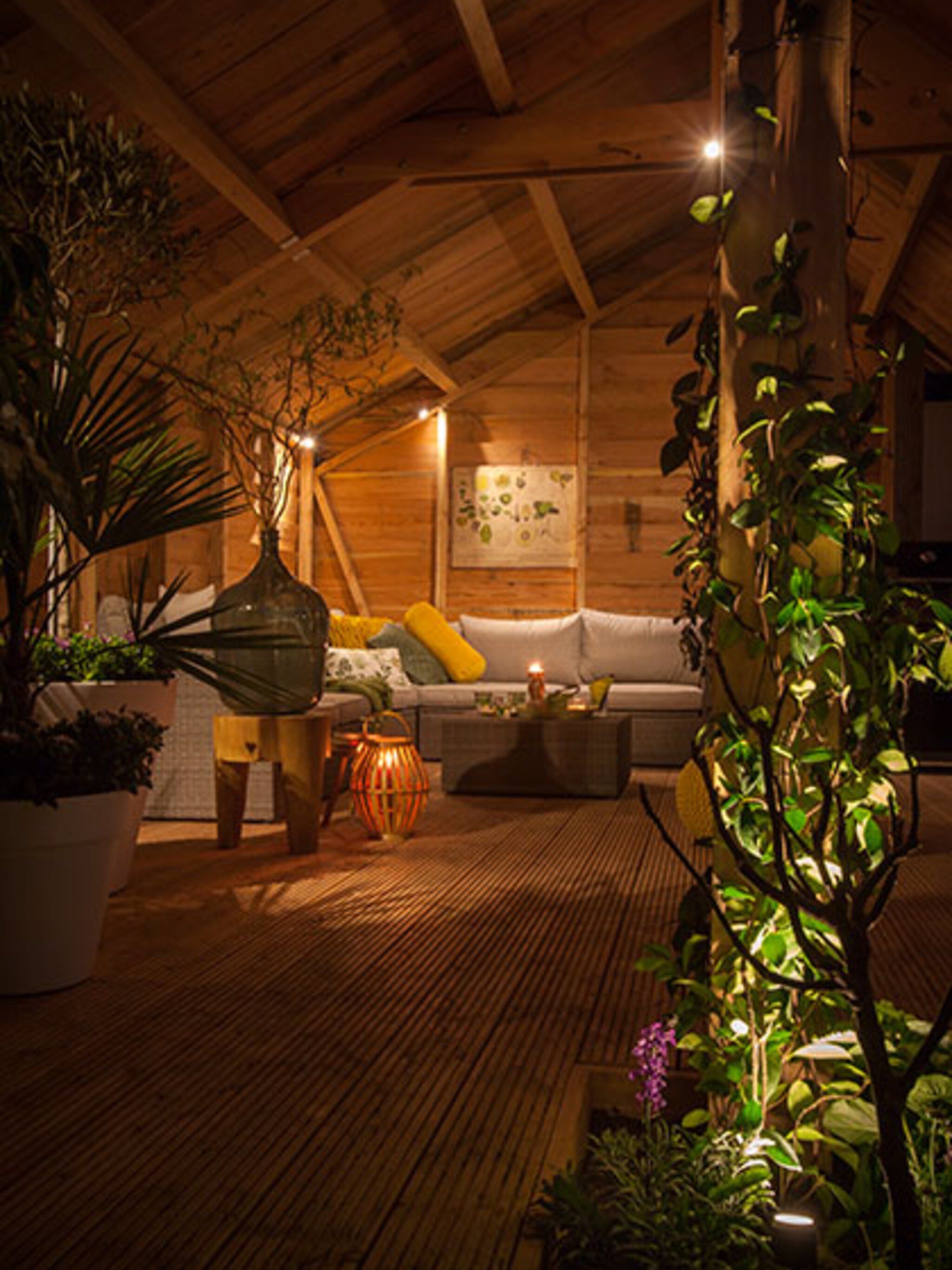 sfeervolle tuin