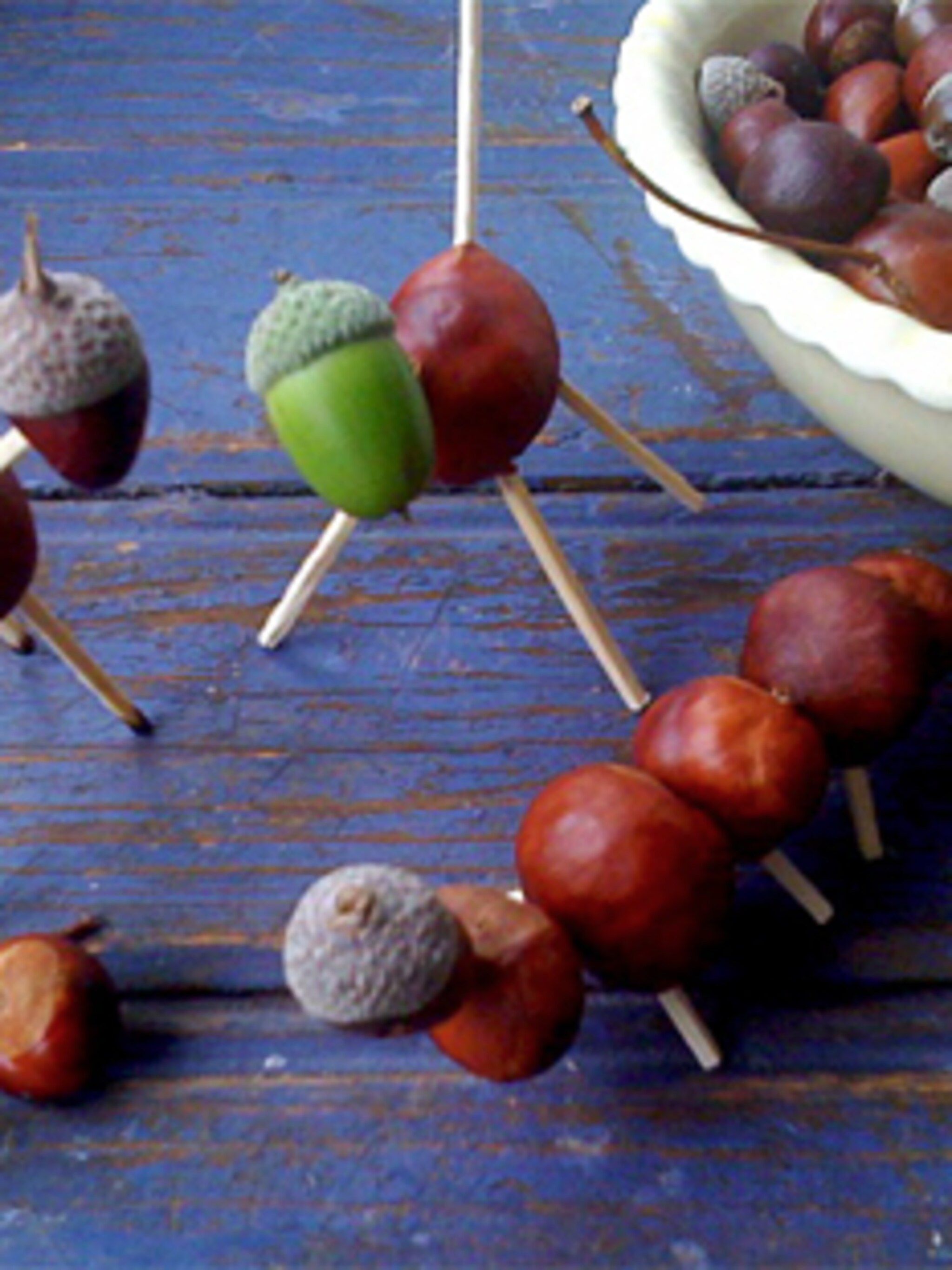 creatief met kastanjes