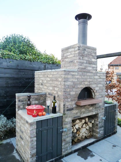 tuinhaard pizzaoven maken
