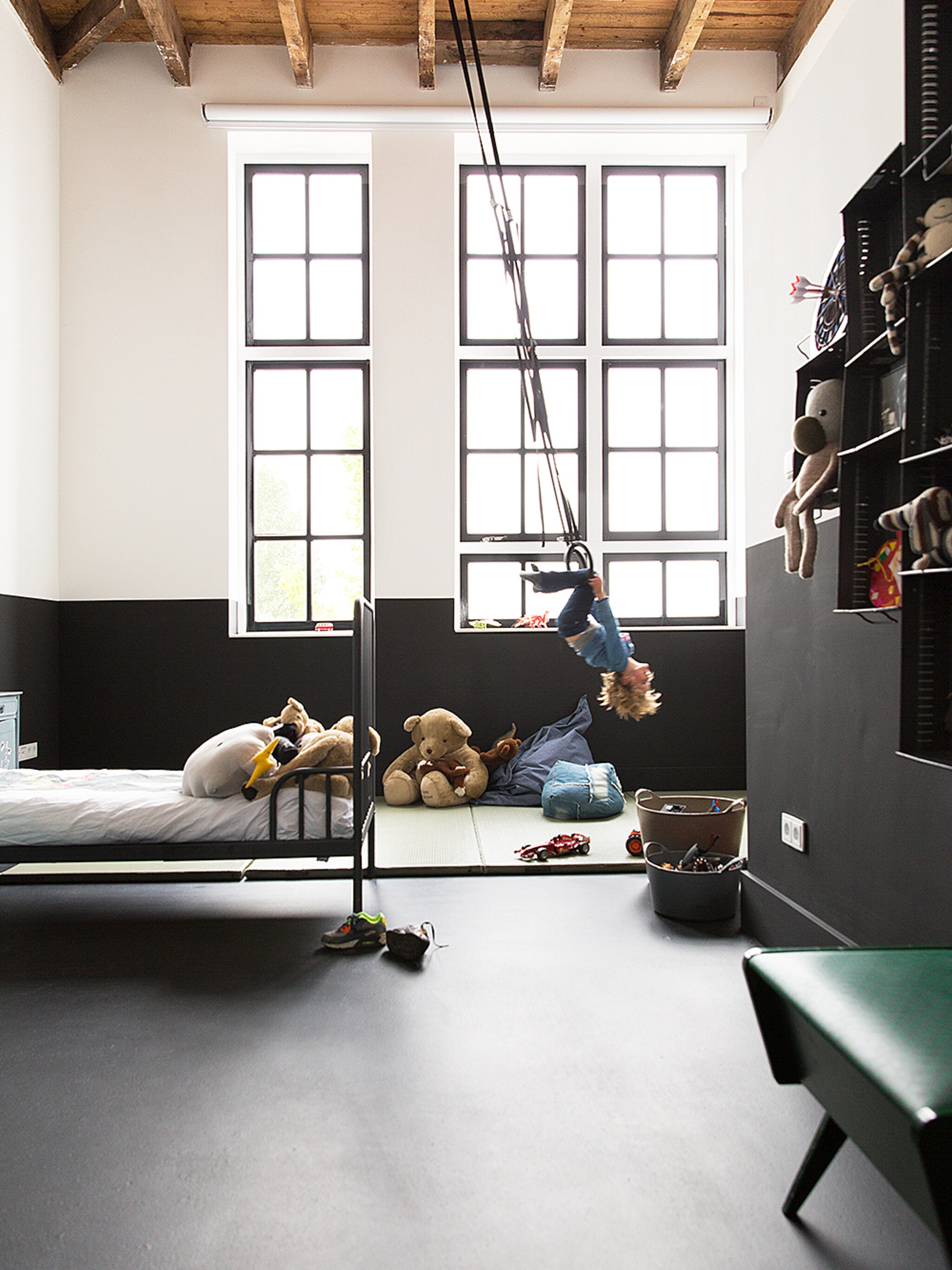 in huis buiten spelen