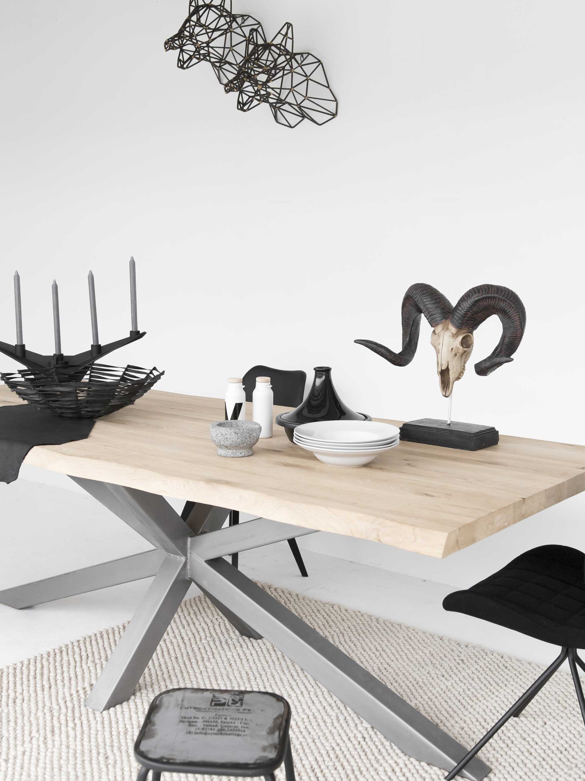 minimalistisch wit met stoere accenten in villa arena