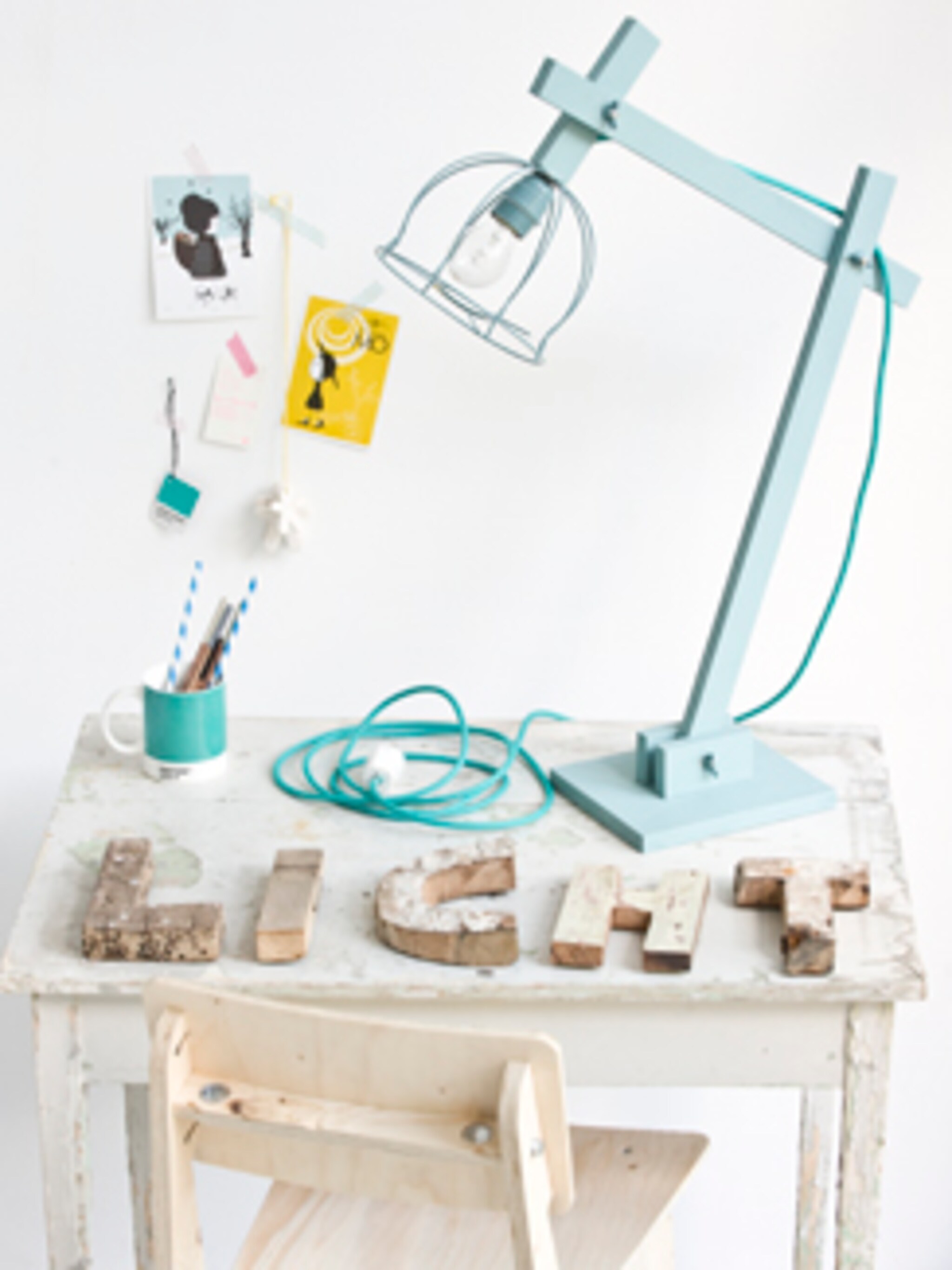 maak zelf een designlamp