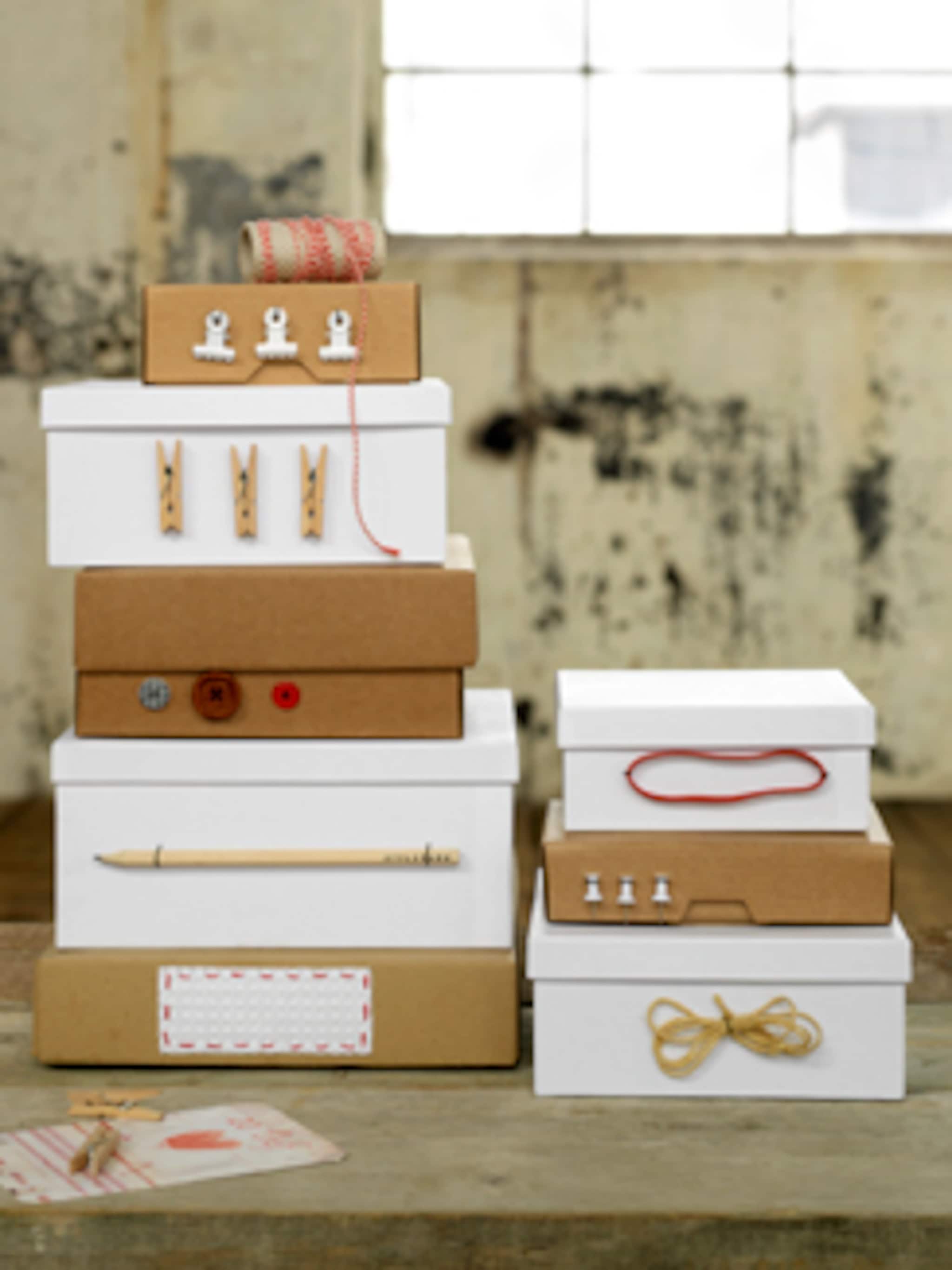 nooit meer rommel met deze gepimpte kartonnen dozen