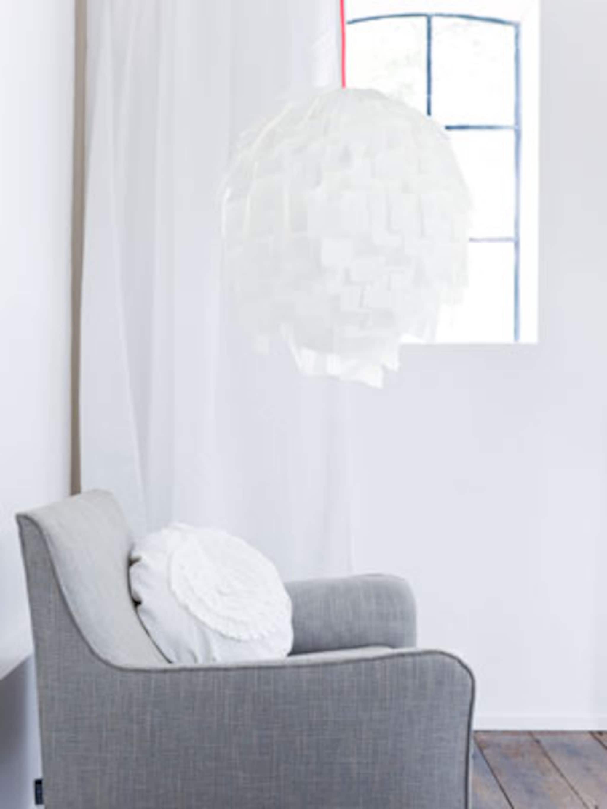 hanglamp van stroken papier