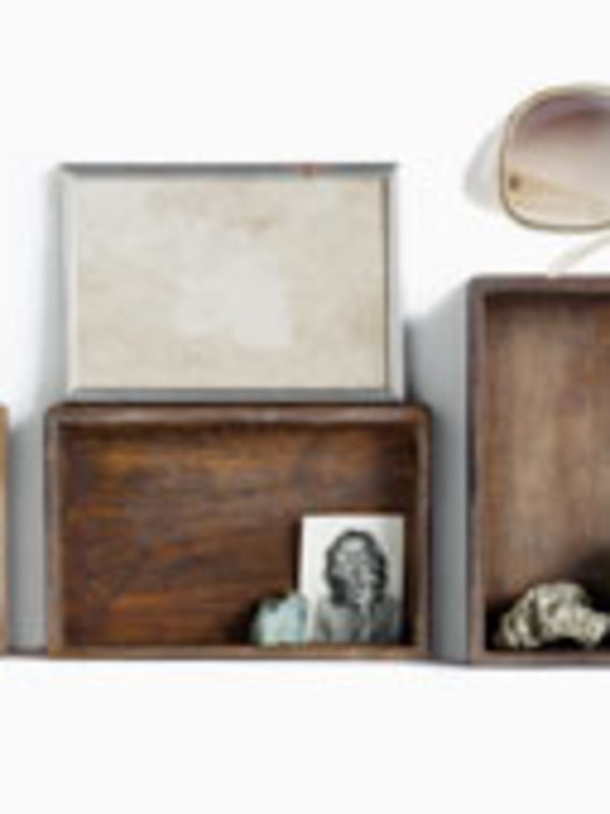 houten doosjes worden oude kijkkistjes