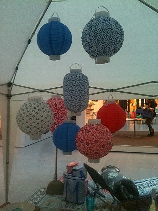 lampionnen met LED lampjes