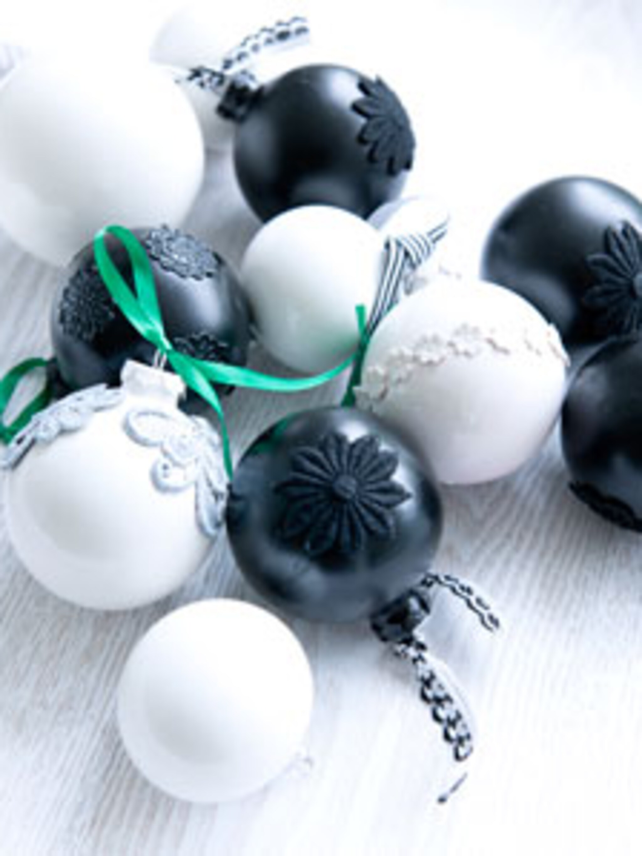 zelf kerstballen maken