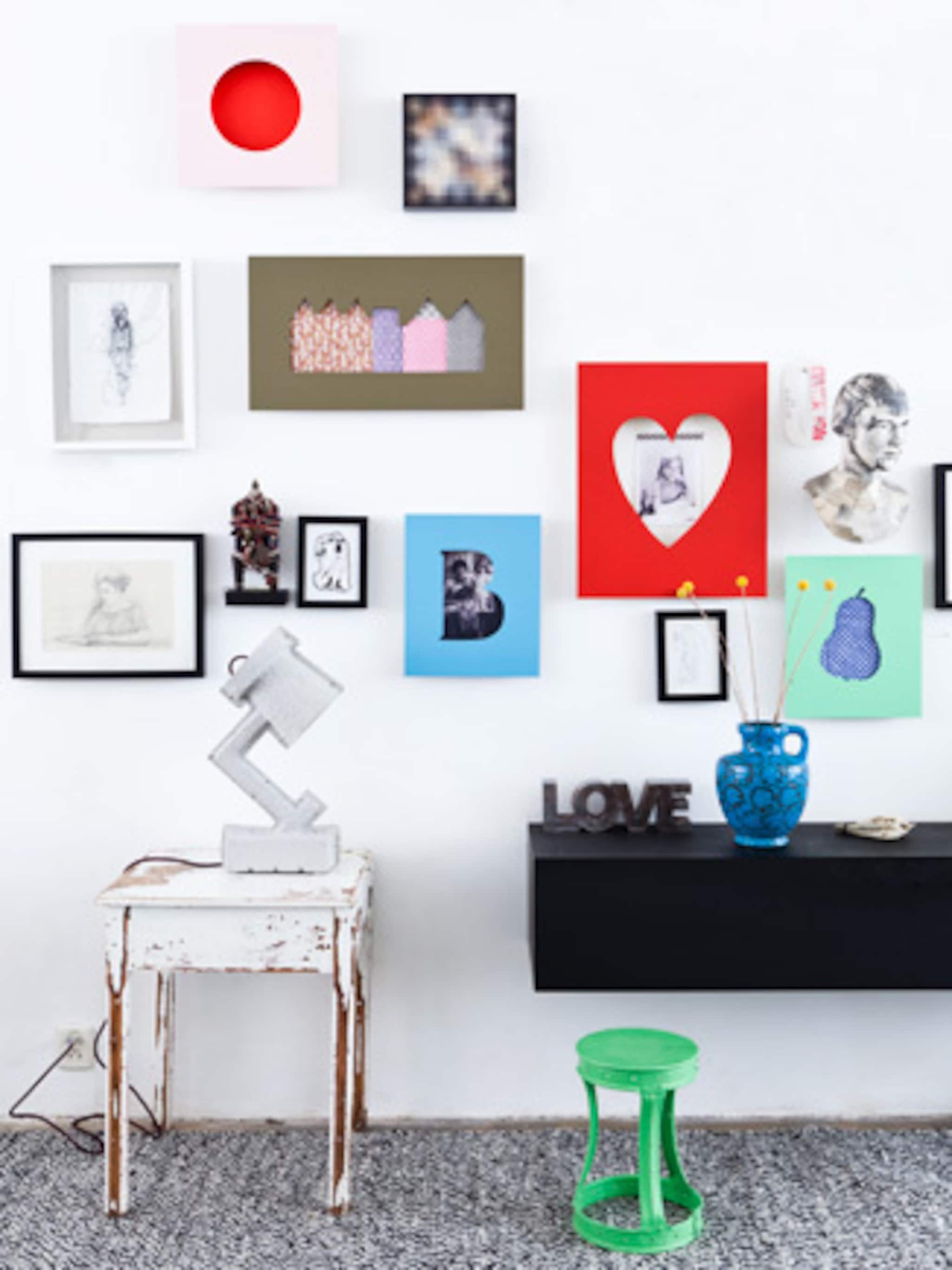 gekleurde fotolijst maken