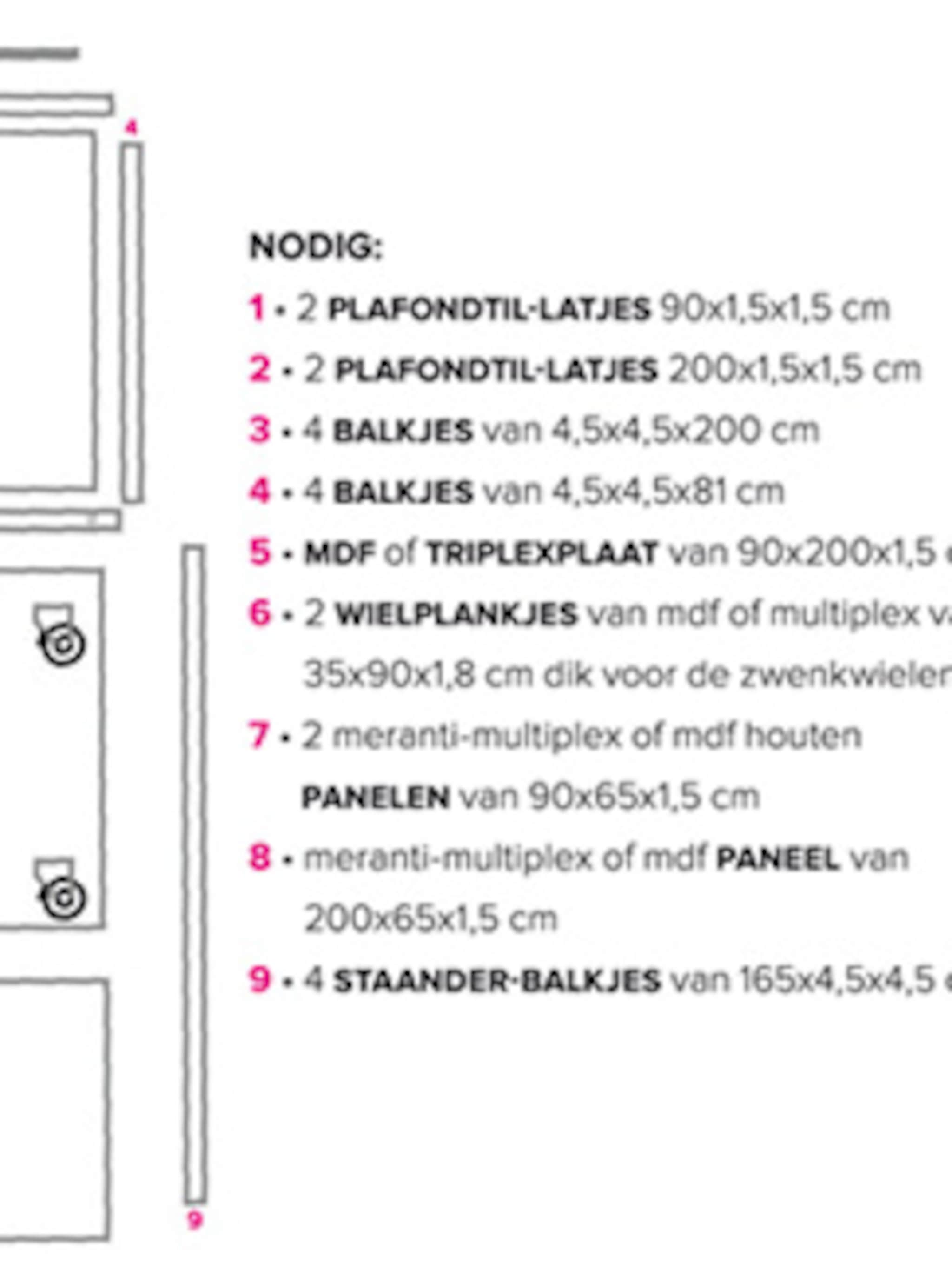 verrijdbaar bed maken