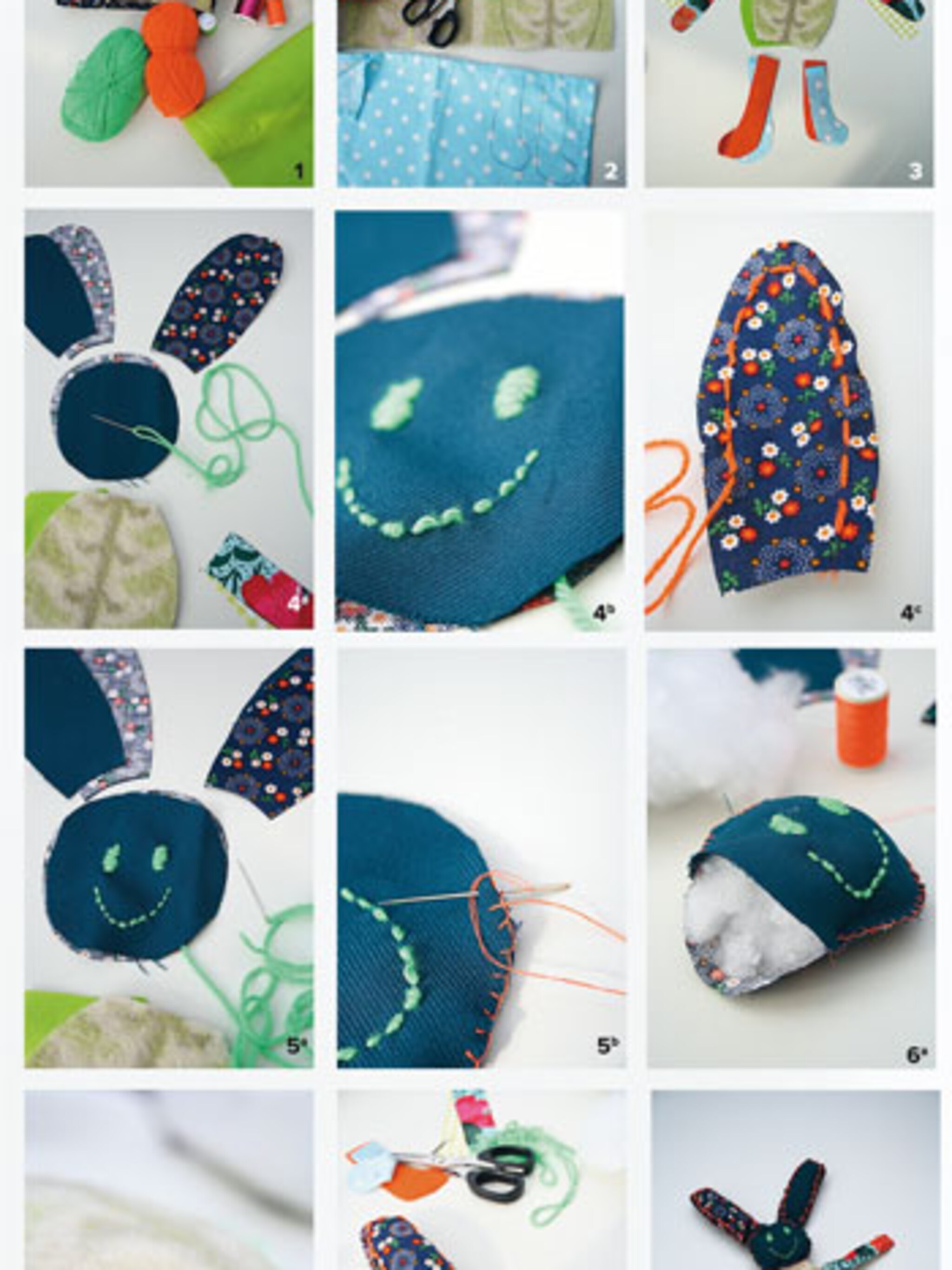 maak een knuffel van restjes stof