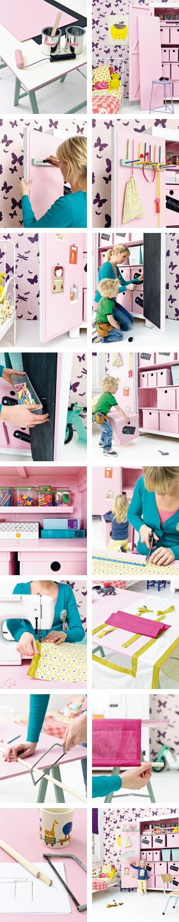 Stappenplan kast met tent