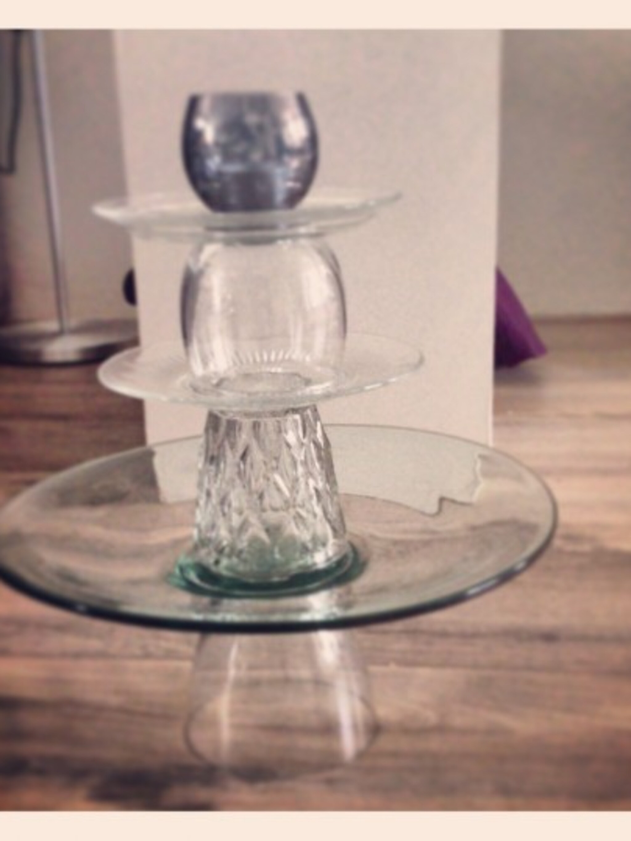 etagere van glas