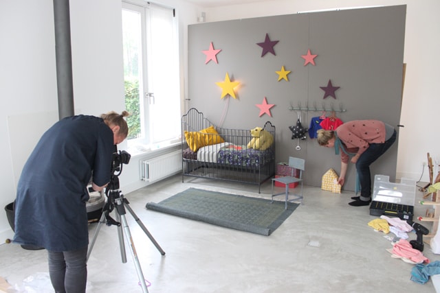 Een kijkje achter de schermen bij een fotoshoot