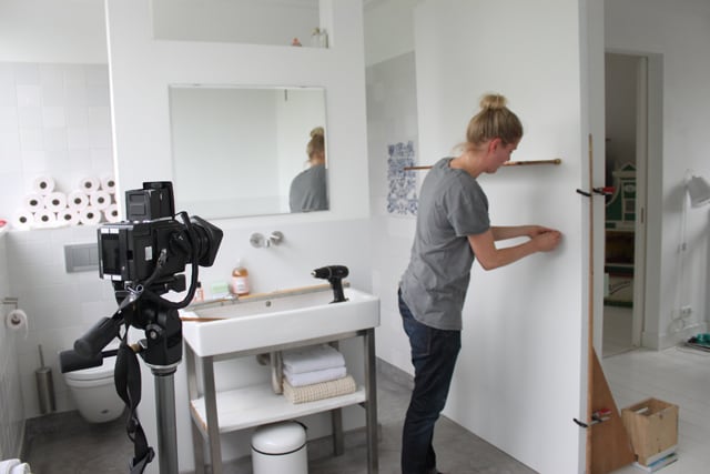 Een kijkje achter de schermen bij een fotoshoot