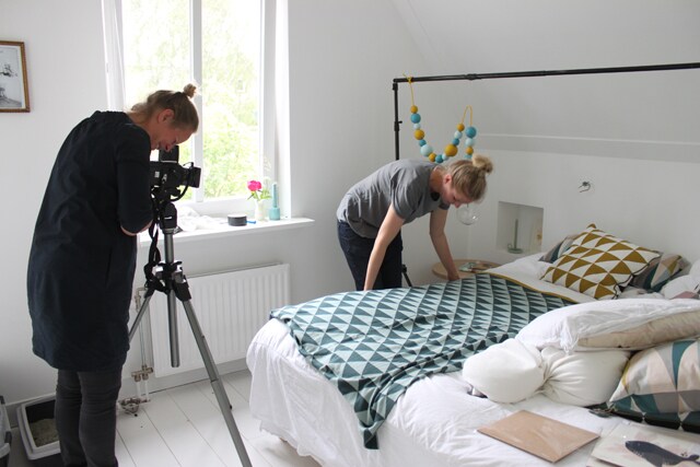 Een kijkje achter de schermen bij een fotoshoot