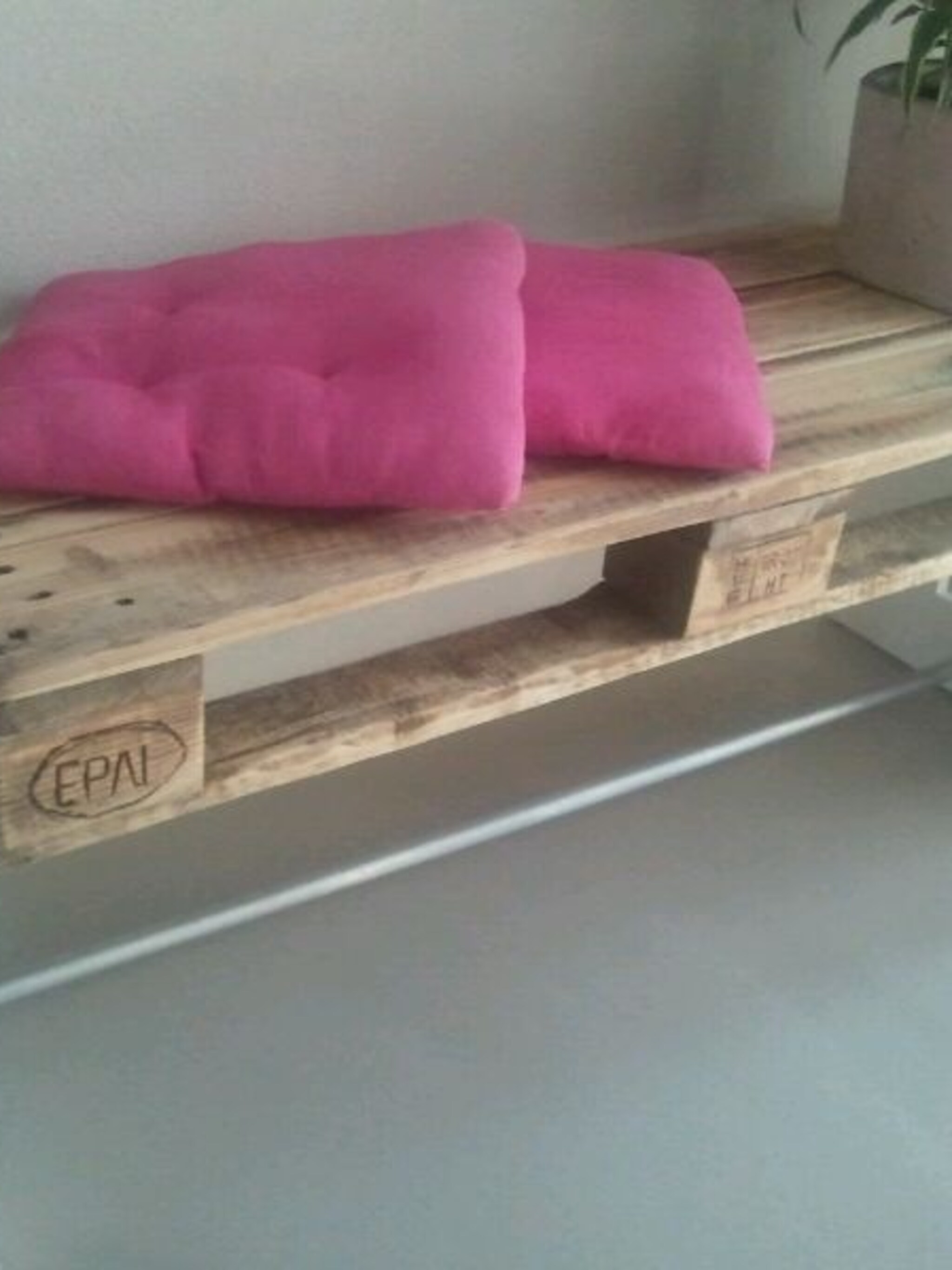 bankje van pallet