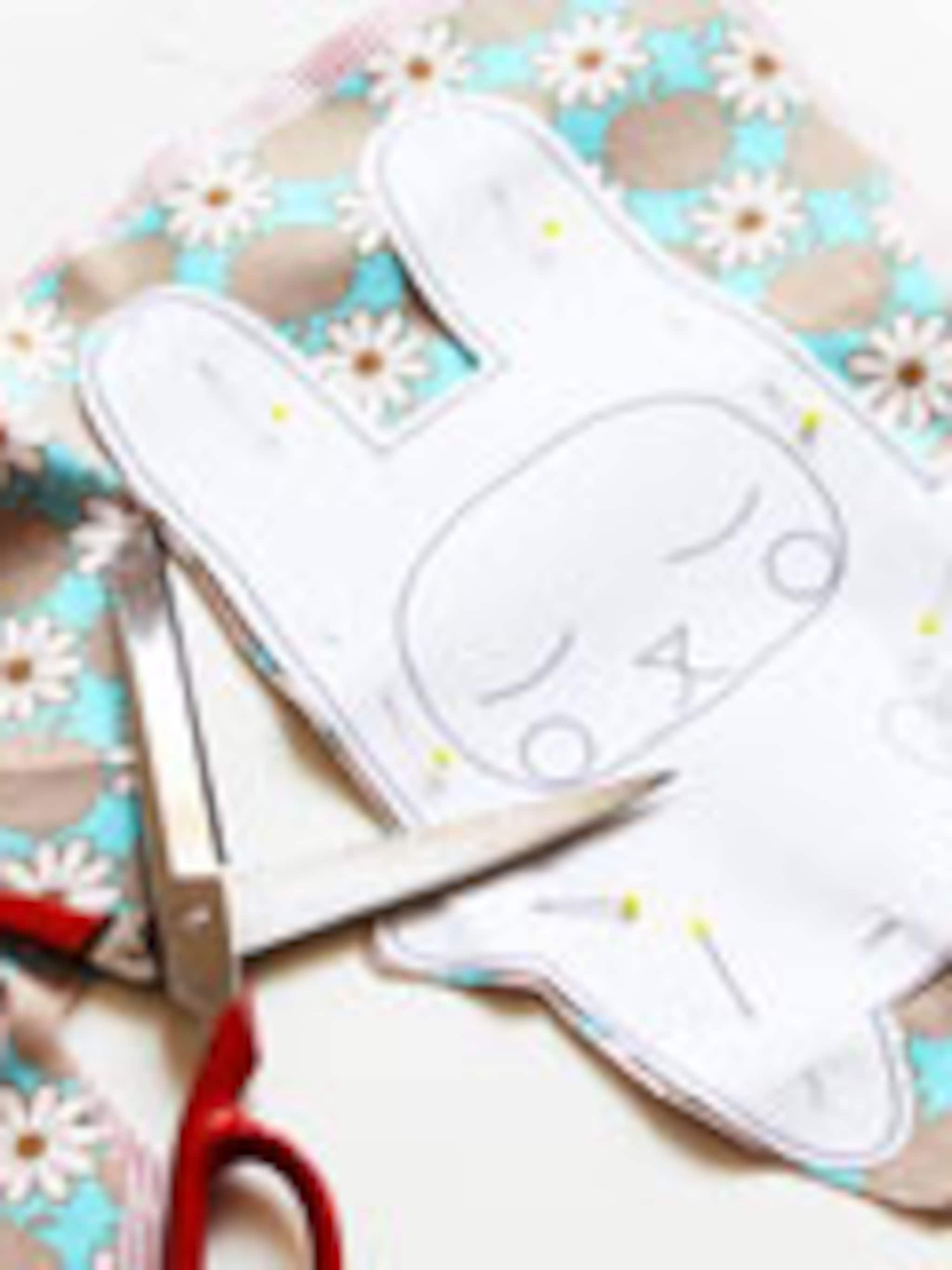 zelfmaken paashaas knuffel