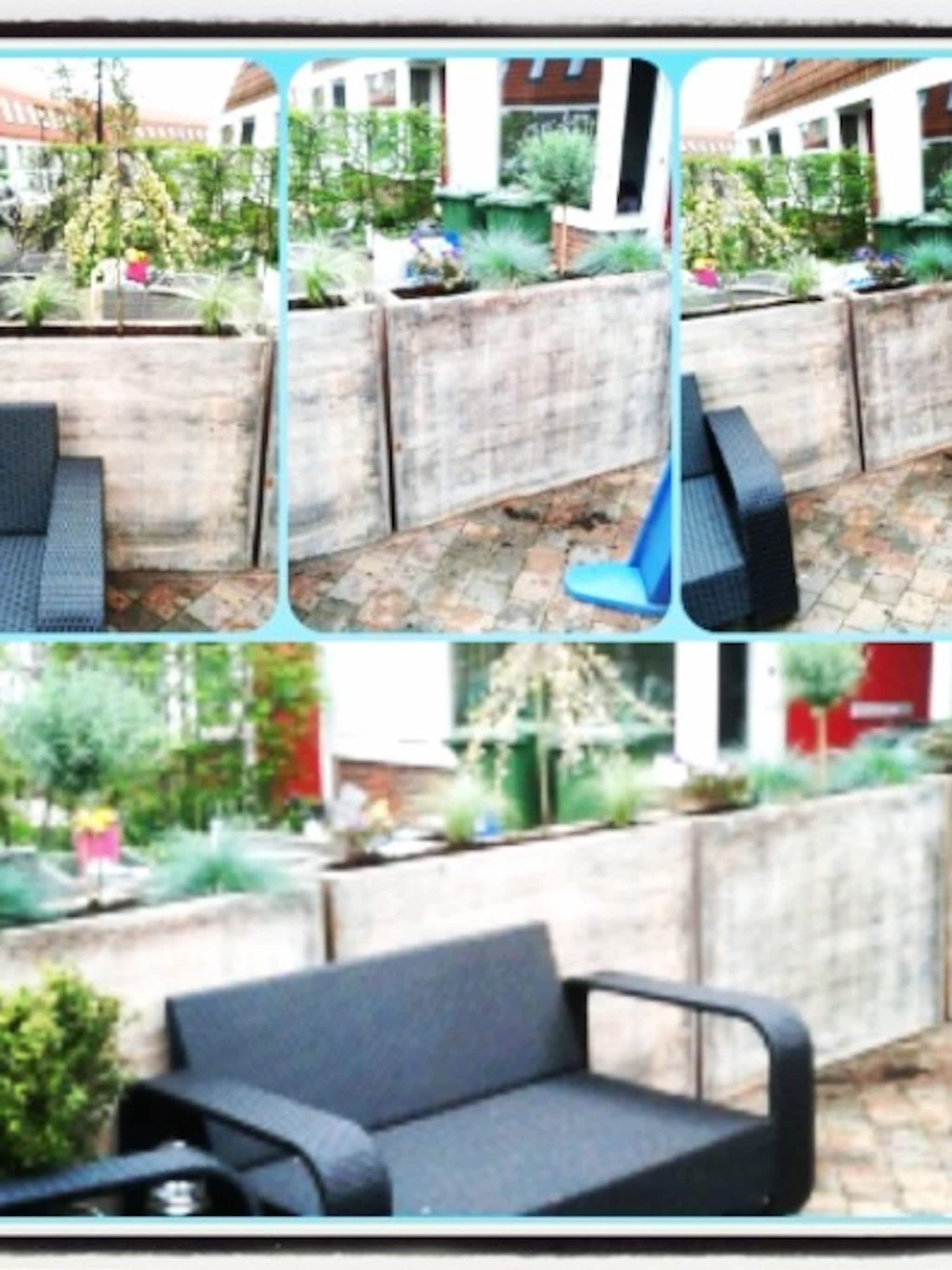 plantenbak als tuinafscheiding
